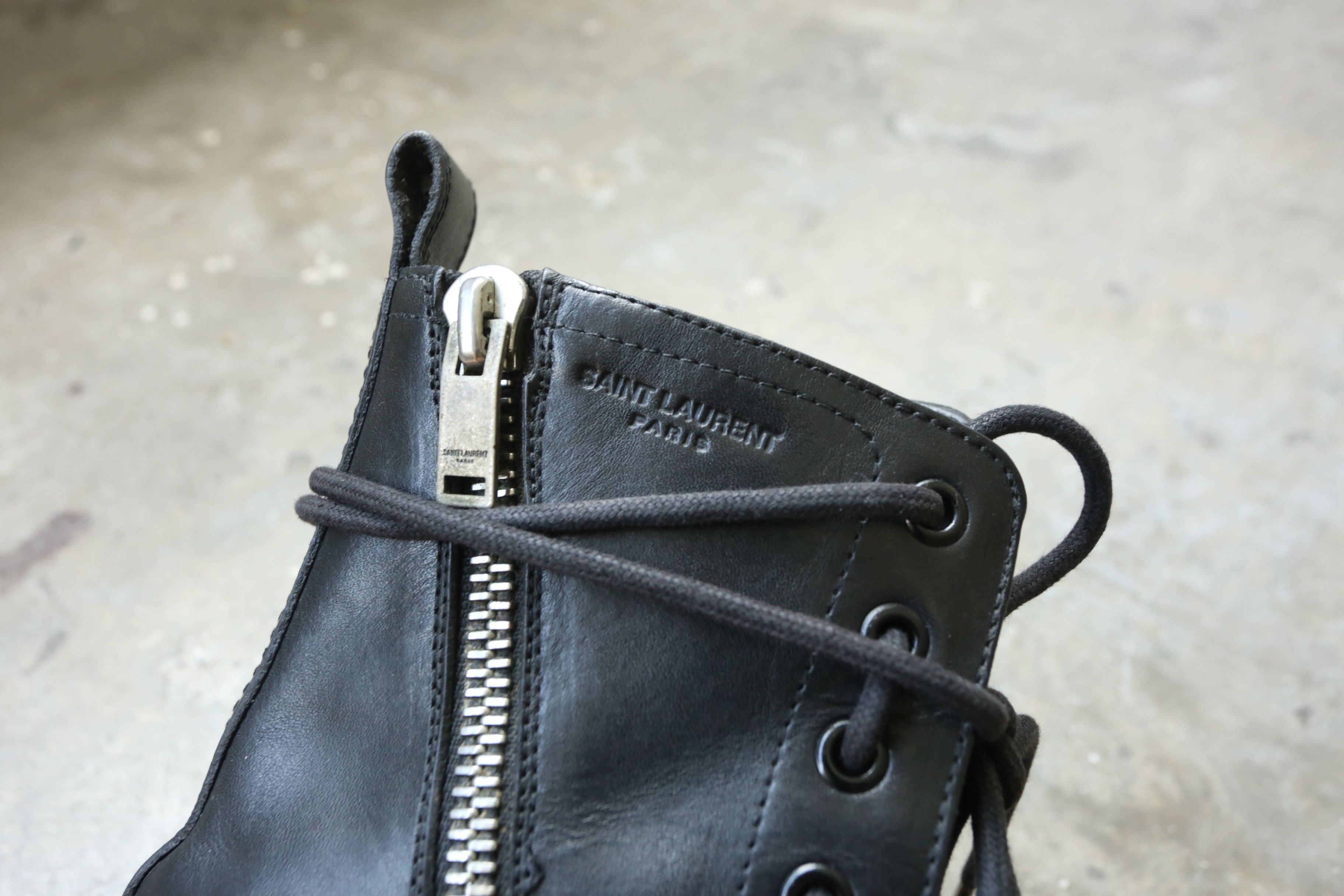 Saint Laurent Paris SLP - Hedi Slimane - F/W 15 - Dual Zip Ranger Boots Size US 9.5 / EU 42-43 - 6 Thumbnail