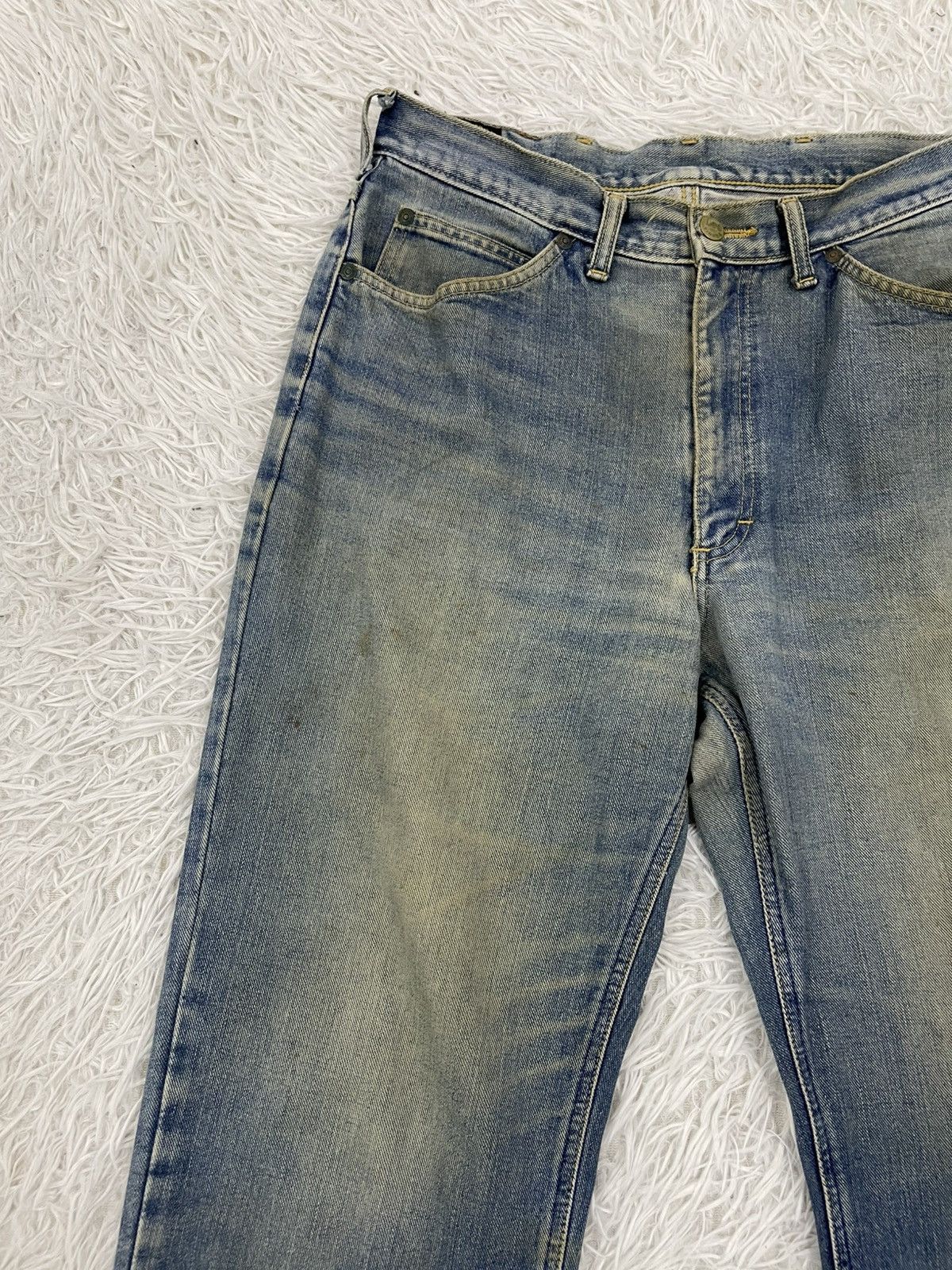 Lee Lee Riders Edwin Jeans Pant Rivet Button Scovill Size US 32 / EU 48 - 6 Thumbnail