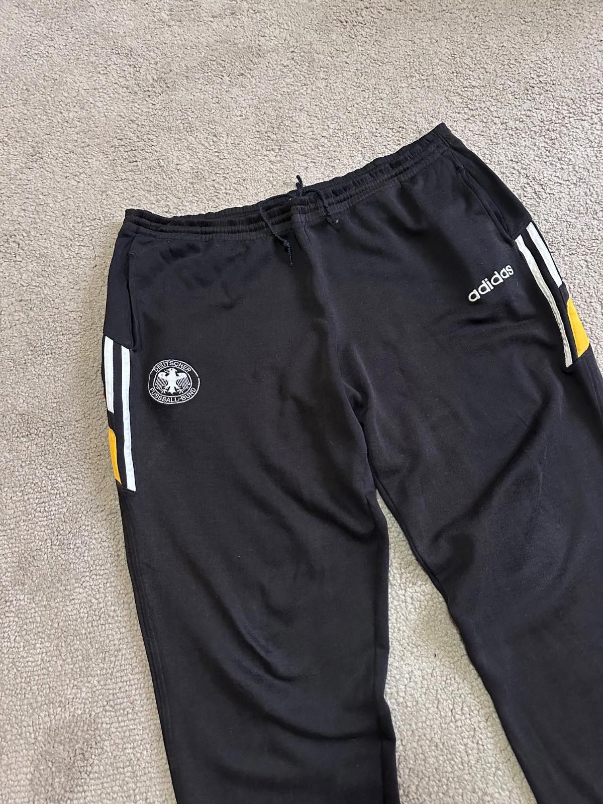 Adidas 1996-97 Germany adidas Football Soccer Track Pants/Bottoms Size US 36 / EU 52 - 6 Thumbnail