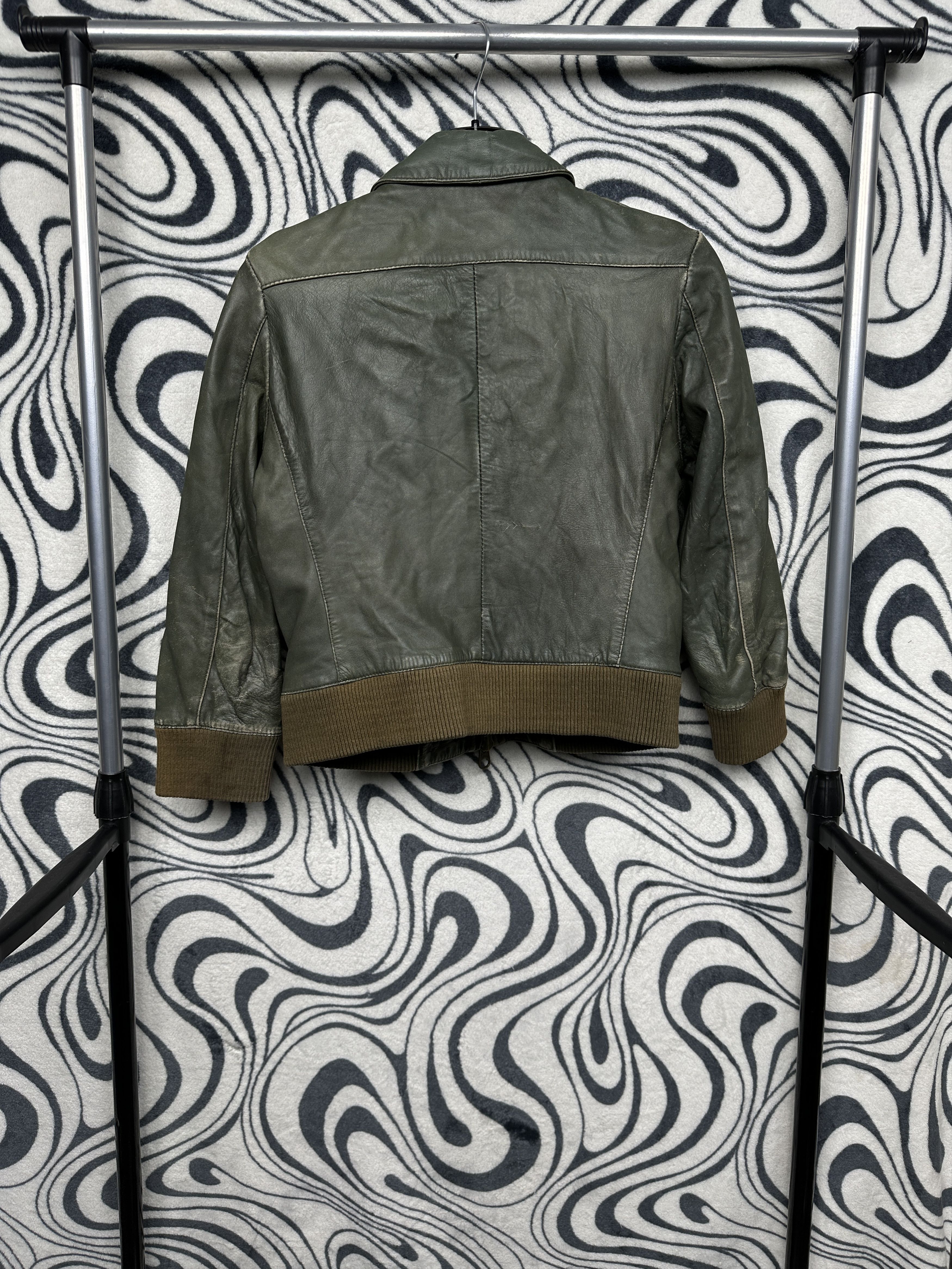 Allsaints Allsaints Vintage Womens Distressed Leather Jacket Size M / US 6-8 / IT 42-44 - 18 Thumbnail