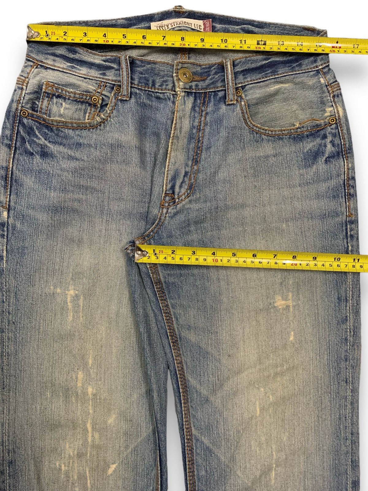 Aeropostale Vintage Aeropostale Mud Wash Distressed Grunge Jeans Size US 30 / EU 46 - 16 Thumbnail
