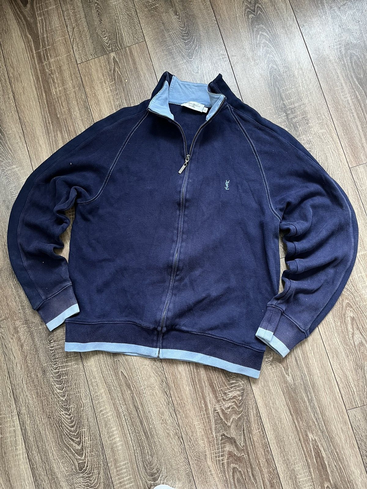 YSL vintage zip sweatshirt