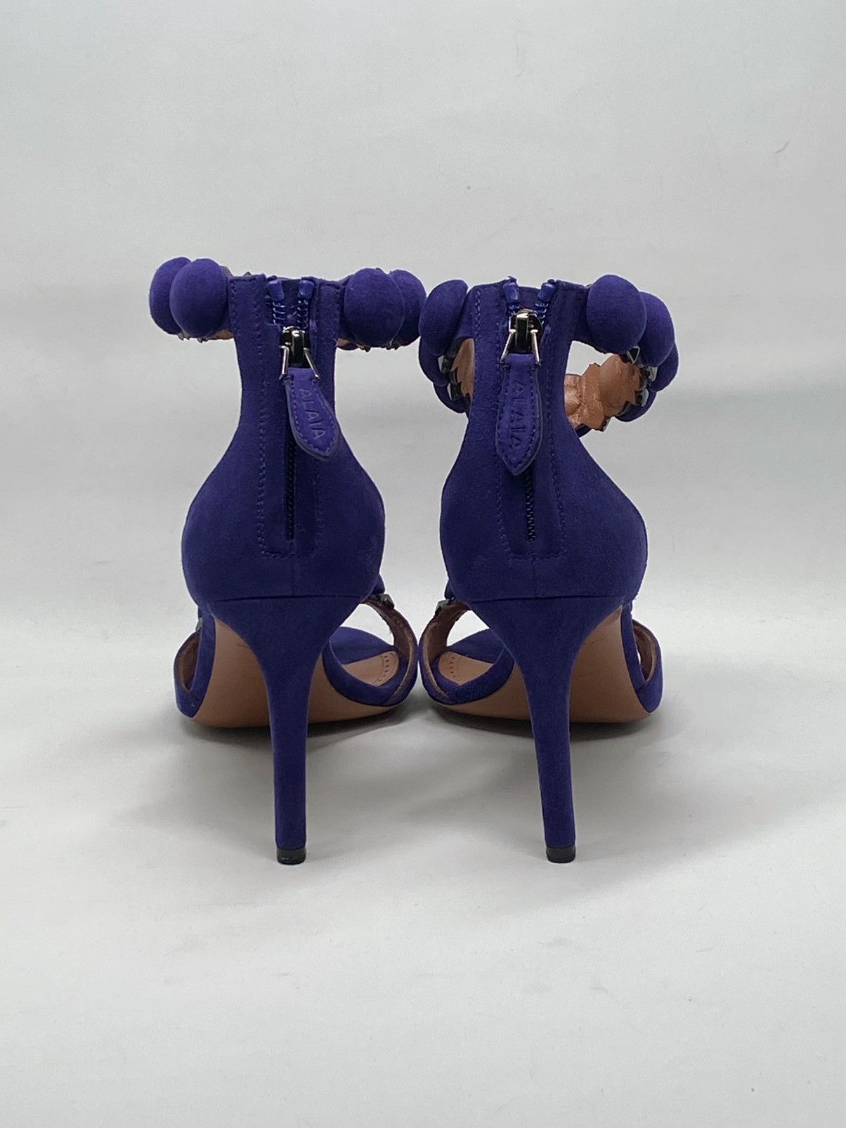 Alaia Alaia Bombe 90 Studded Suede Leather Sandals size 36.5 Size US 6.5 / IT 36.5 - 11 Thumbnail