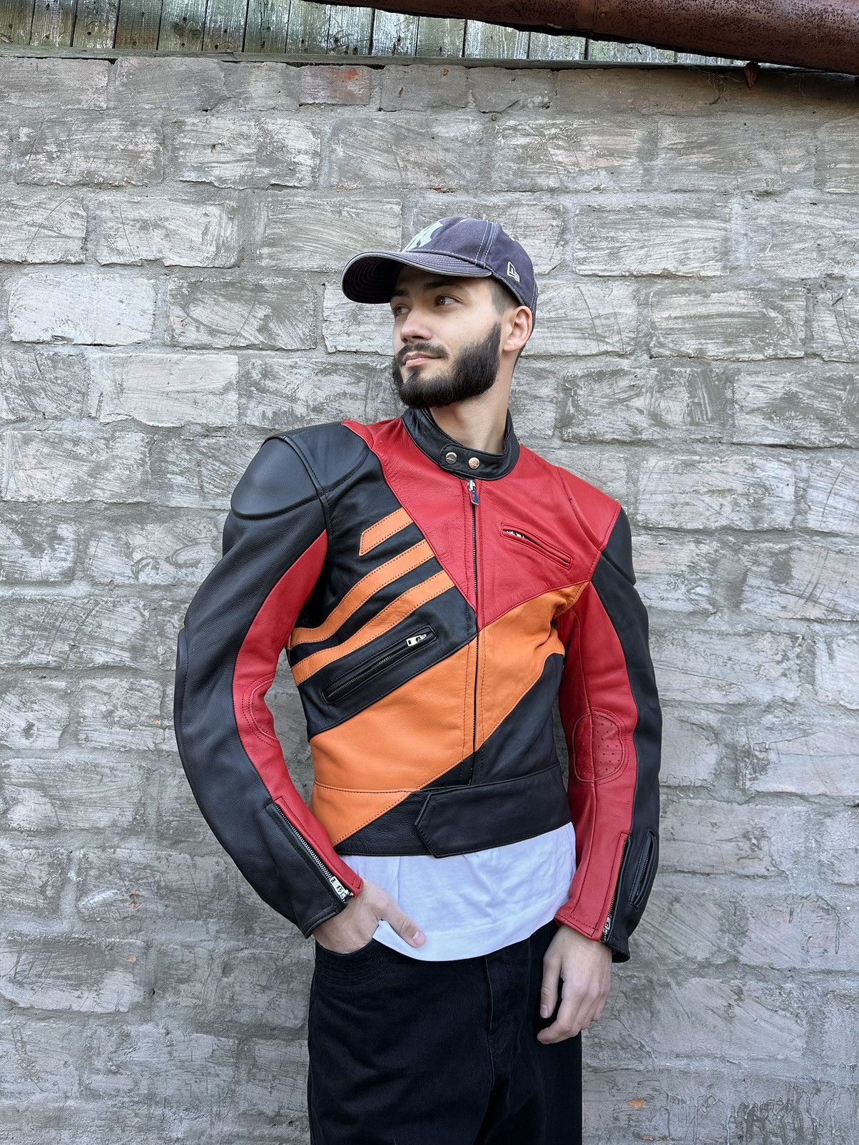 MOTO × Vintage Vintage 80s Schuh Moto Leather Jacket | Grailed