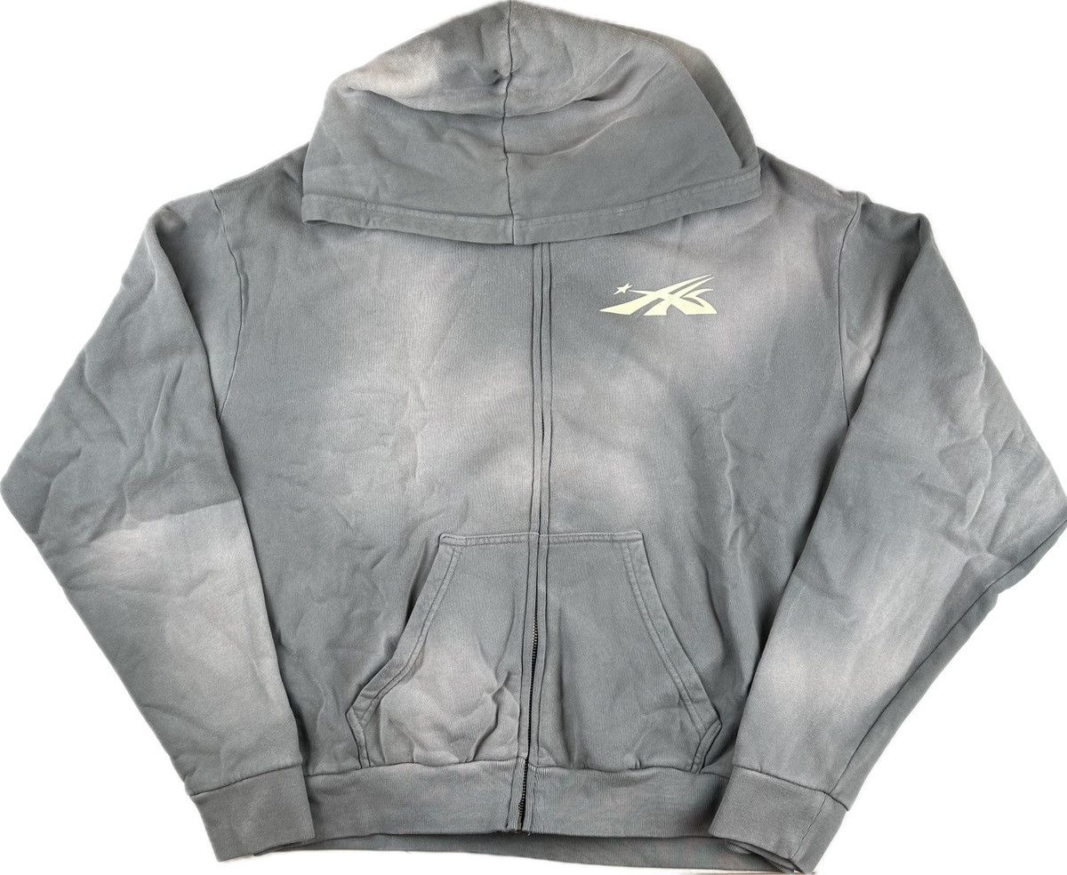 HELLSTAR Hellstar Sample Sports Zip Up Hoodie Size US XL / EU 56 / 4 - 1 Thumbnail