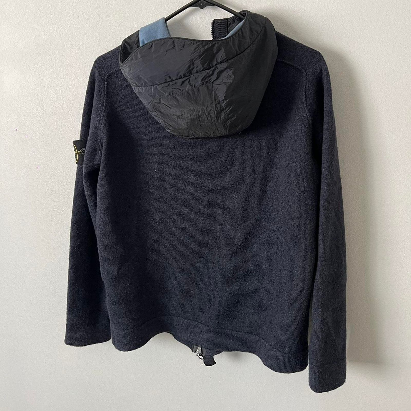 Stone Island Stone island wool zip up Size US L / EU 52-54 / 3 - 6 Thumbnail