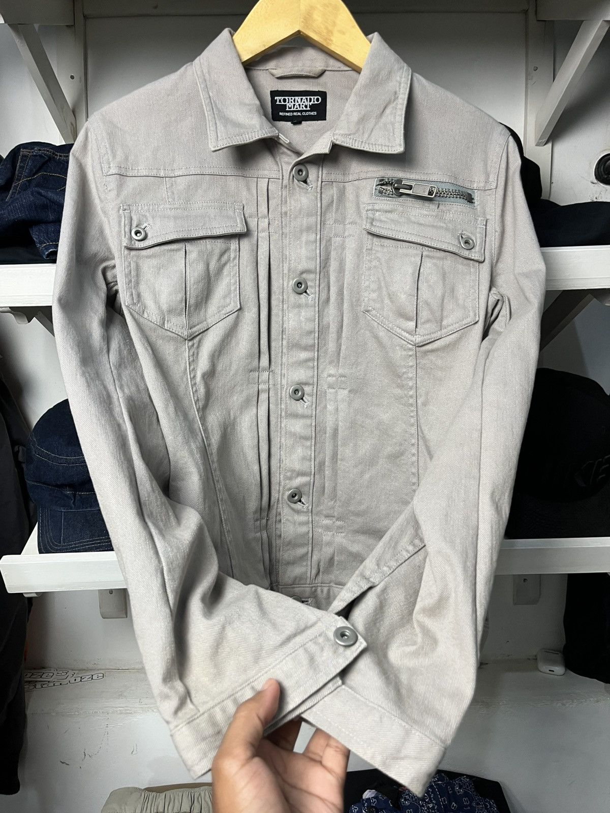 Tornado Mart Tornado Mart Type 2 Denim Jacket Size US L / EU 52-54 / 3 - 2 Thumbnail
