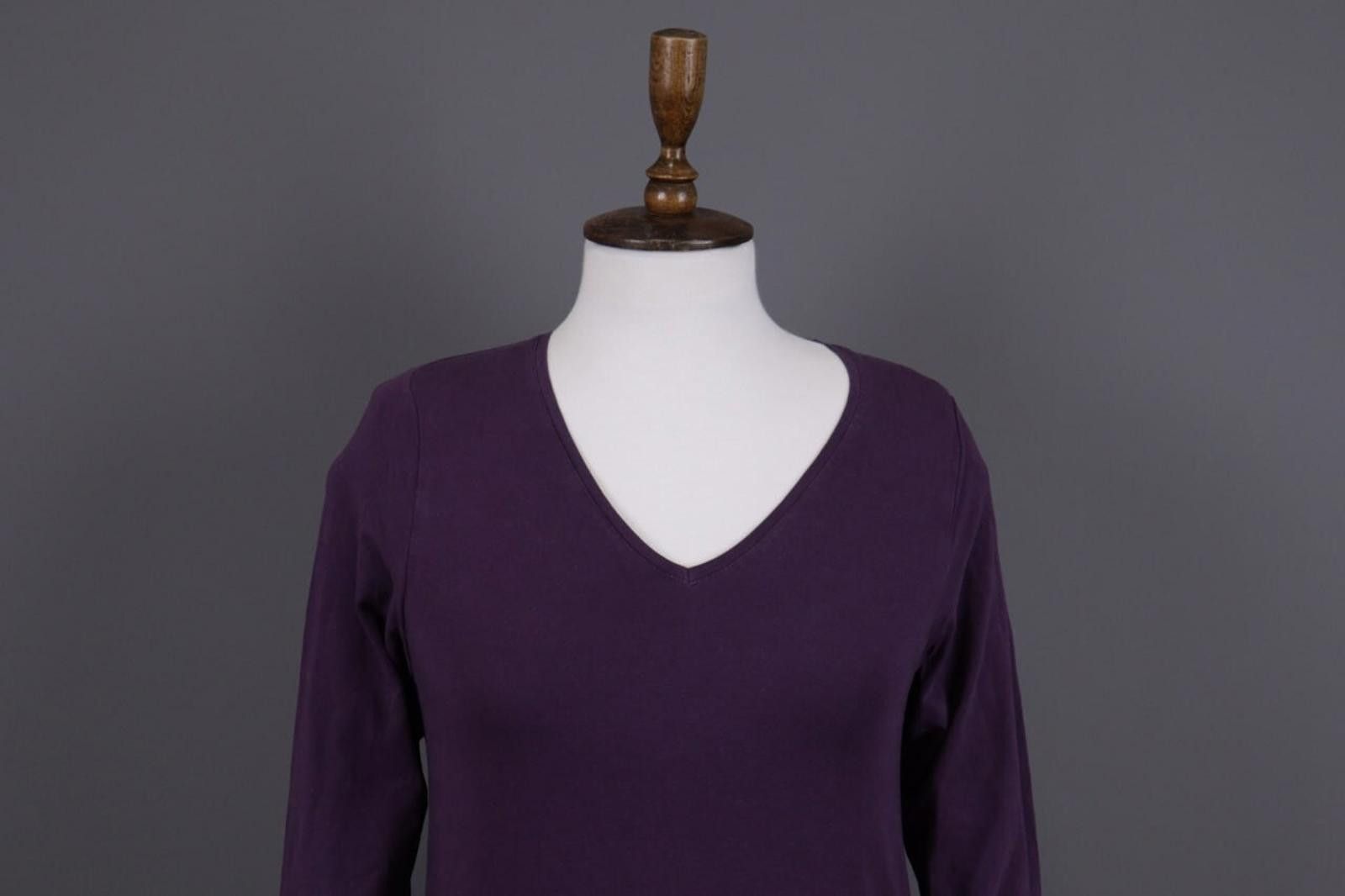Designer Gudrun Sjoden Purple A-Line Knee Lenght Dress Size XS Size XS / US 0-2 / IT 36-38 - 2 Thumbnail