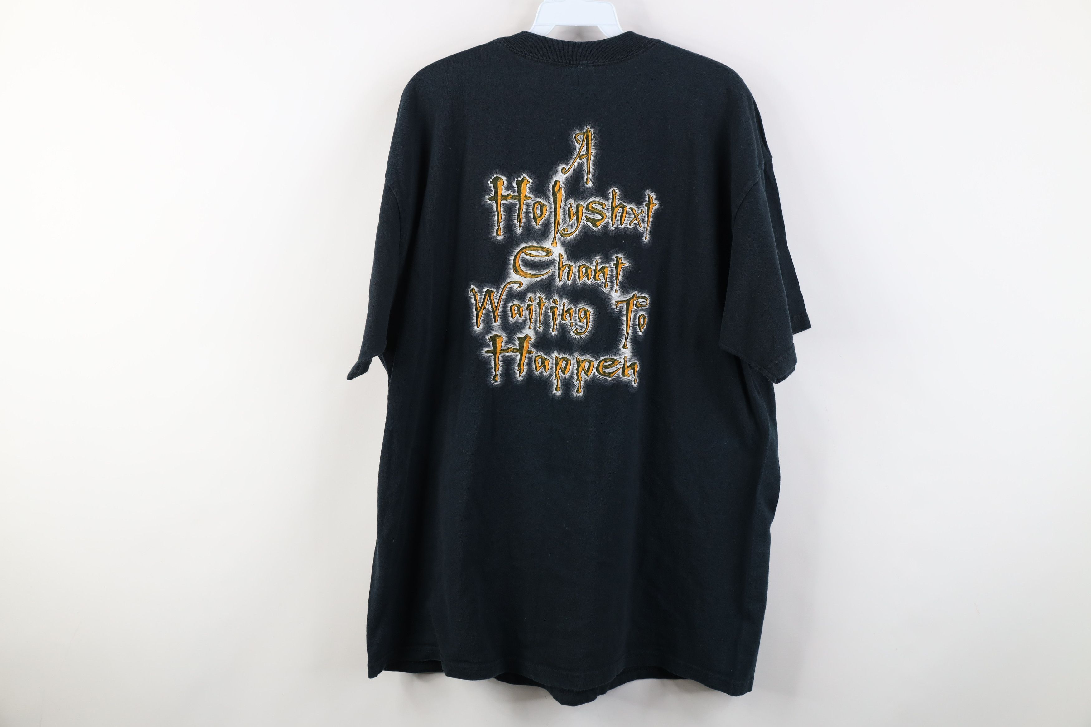 Vintage Vintage Y2K NWA Florida Wrestling Holy Sh*t Chant T-Shirt Size US XL / EU 56 / 4 - 12 Thumbnail