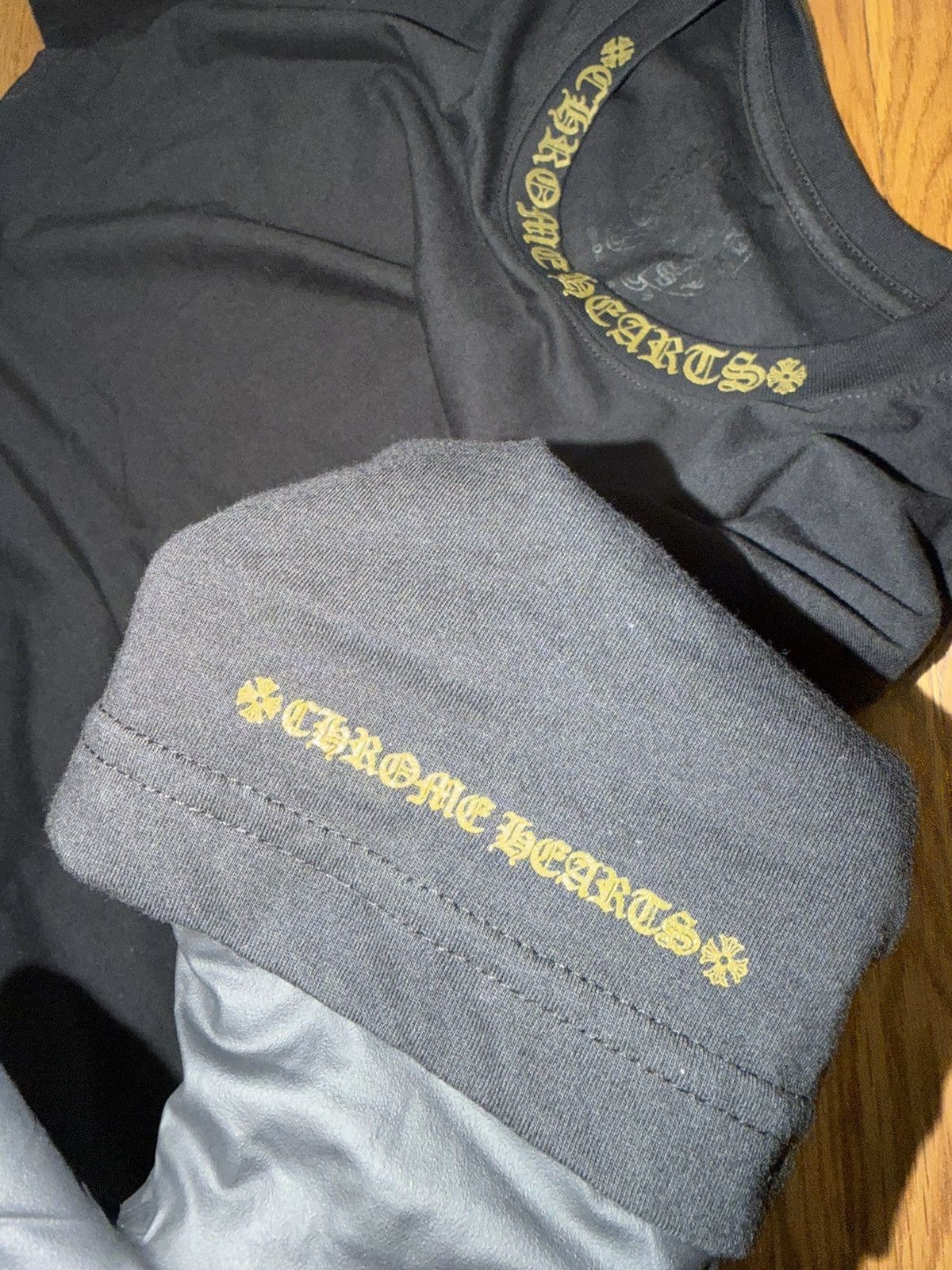 Chrome Hearts Chrome Hearts ‘Army Green’ Script Pocket Tee Size US L / EU 52-54 / 3 - 3 Thumbnail