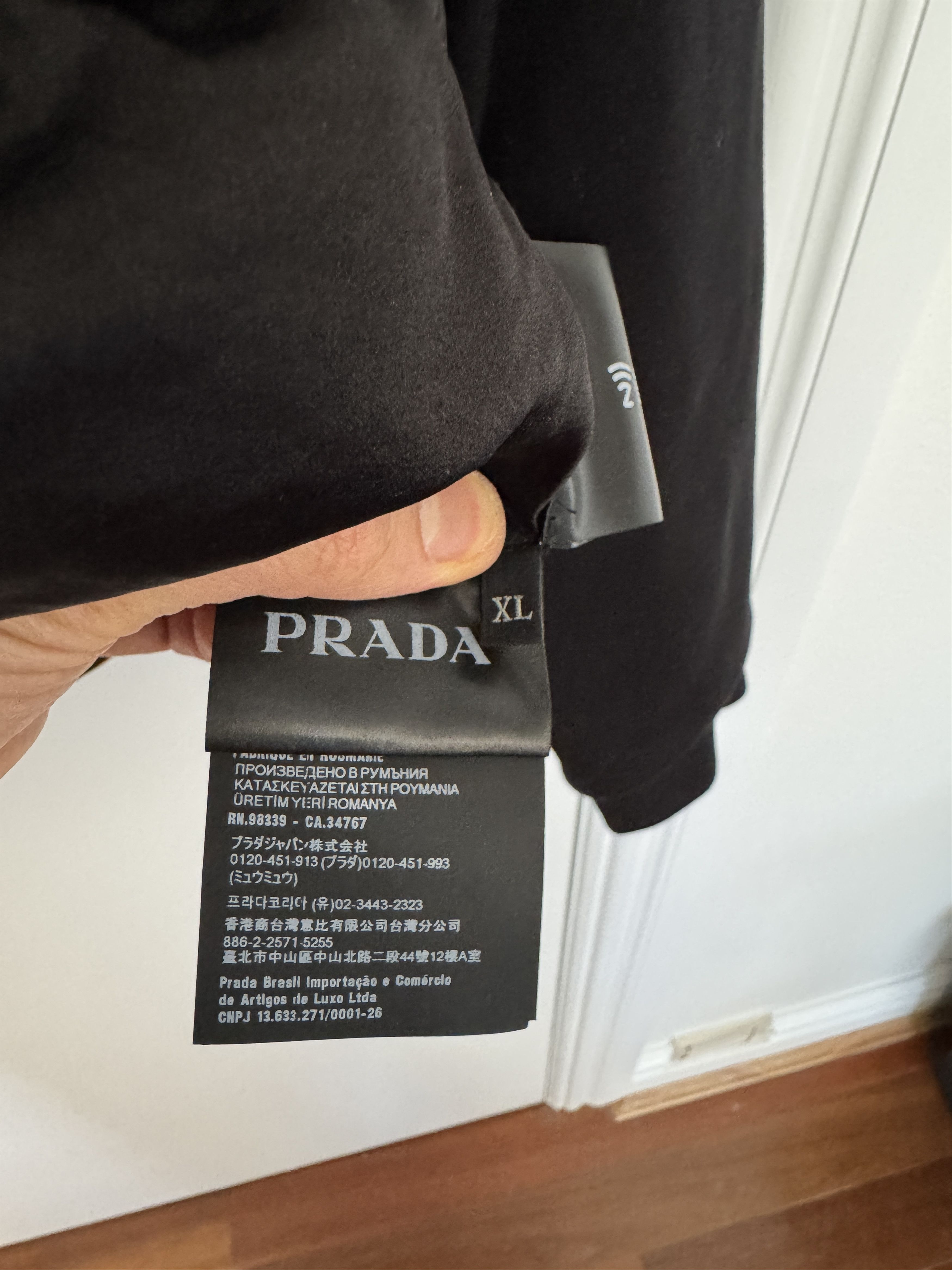 Prada PRADA Technical Fleece Cardigan Track Jacket RRP $4350 Size US XL / EU 56 / 4 - 10 Thumbnail