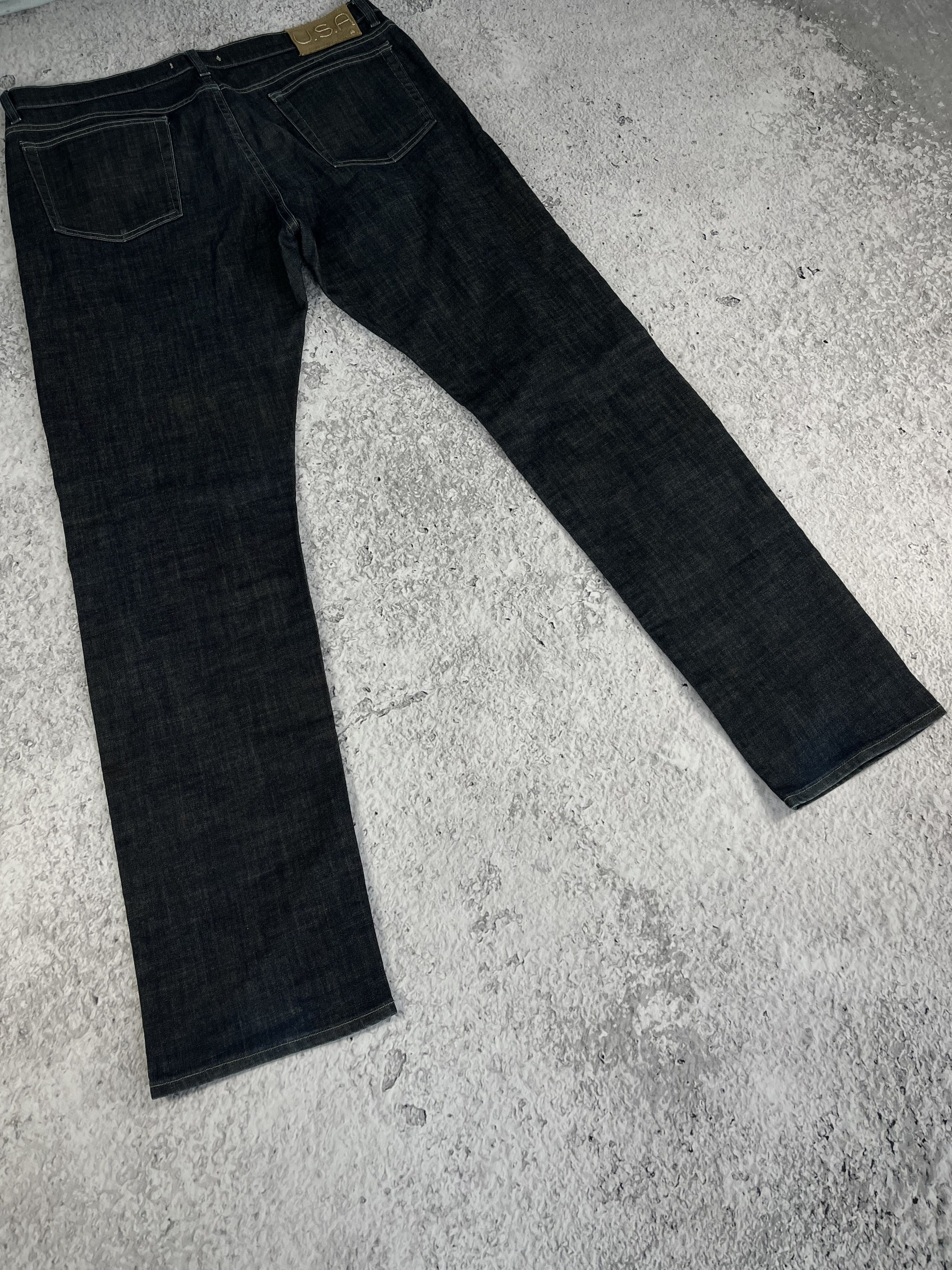 Designer × John Varvatos × Vintage Pants Denim John Varvatos JV Vintage Straight Fit Size US 38 / EU 54 - 2 Thumbnail