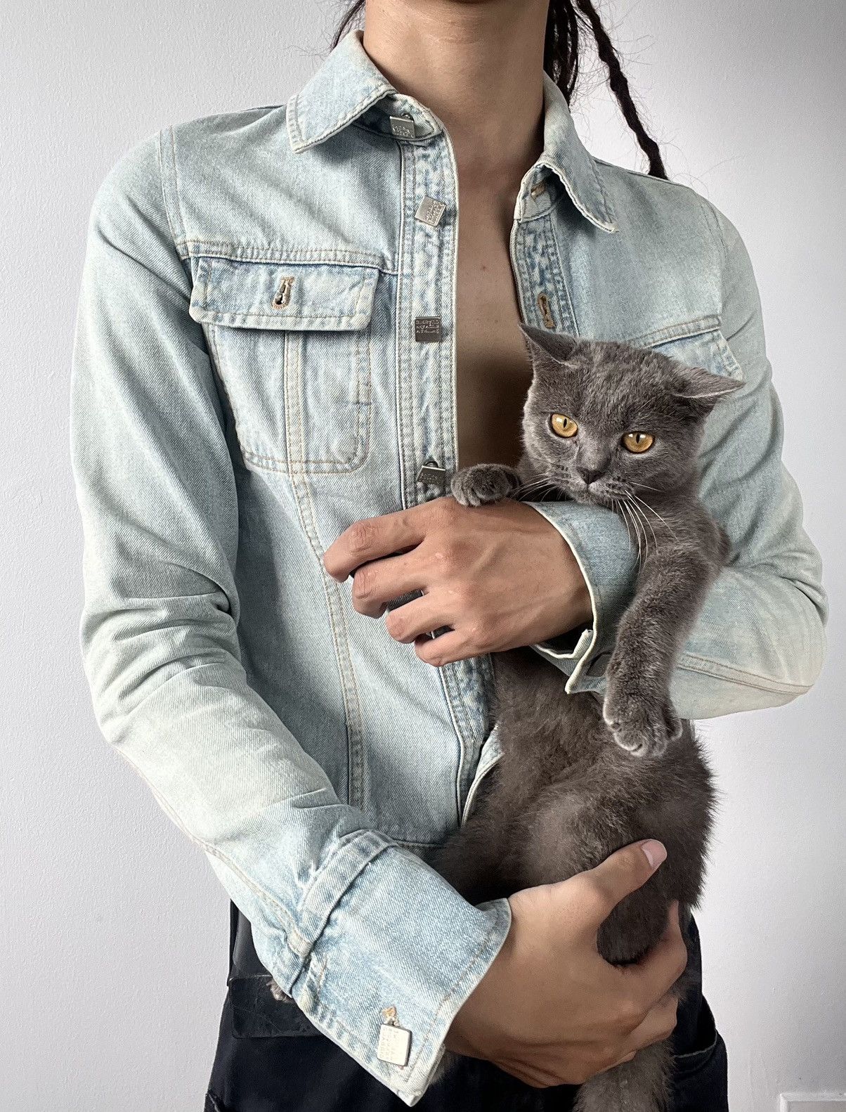 Marithe + Francois Girbaud Marithe Francois Girbaud Denim Jacket Size US M / EU 48-50 / 2 - 1 Thumbnail