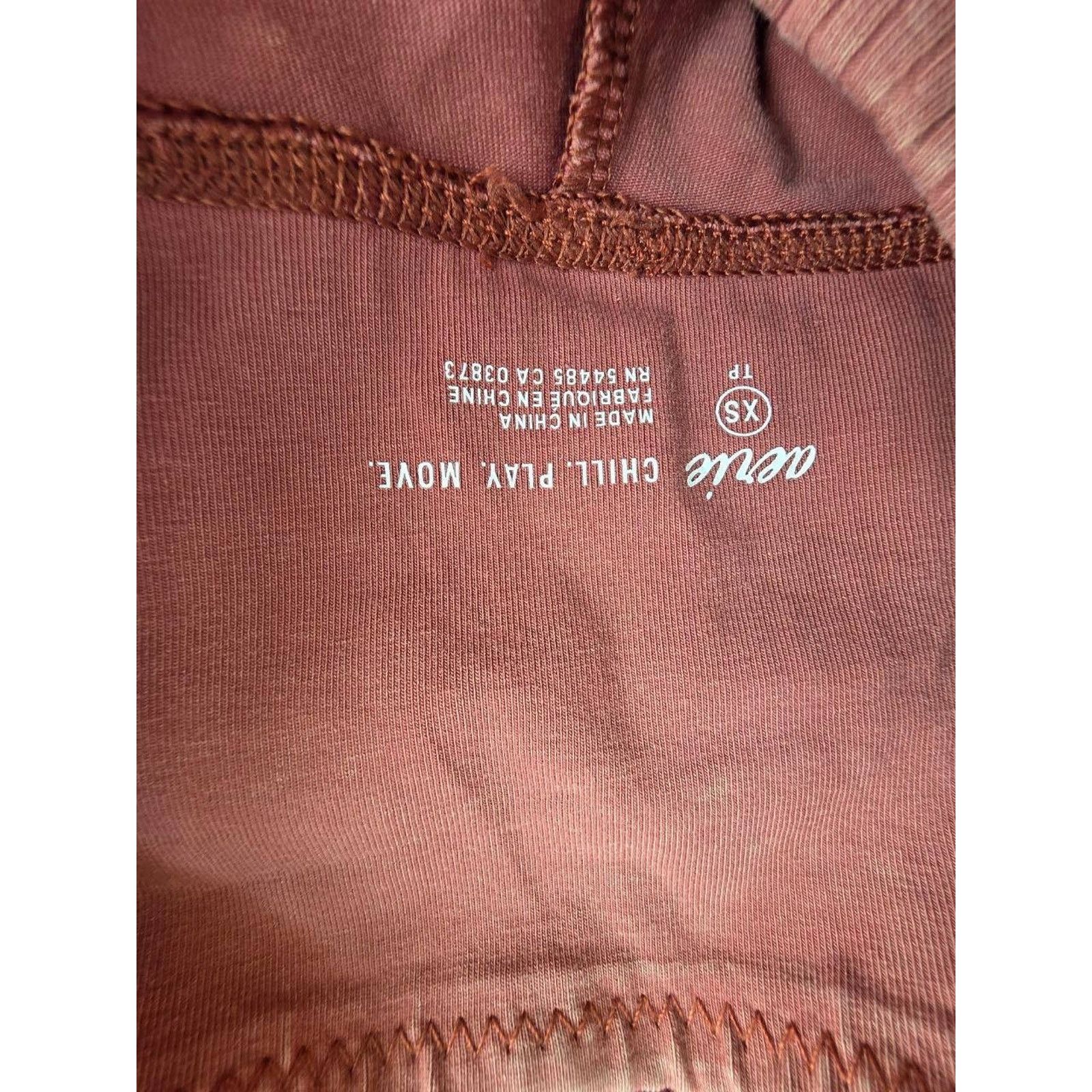 Aries Aerie Women high waisted leggings sport Pink Size XS A001050 Size 22" - 3 Thumbnail