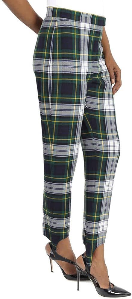 Burberry Burberry Tartan Wool High-waisted Stirrup Wool Trousers Size 26" / US 2 / IT 38 - 5 Thumbnail