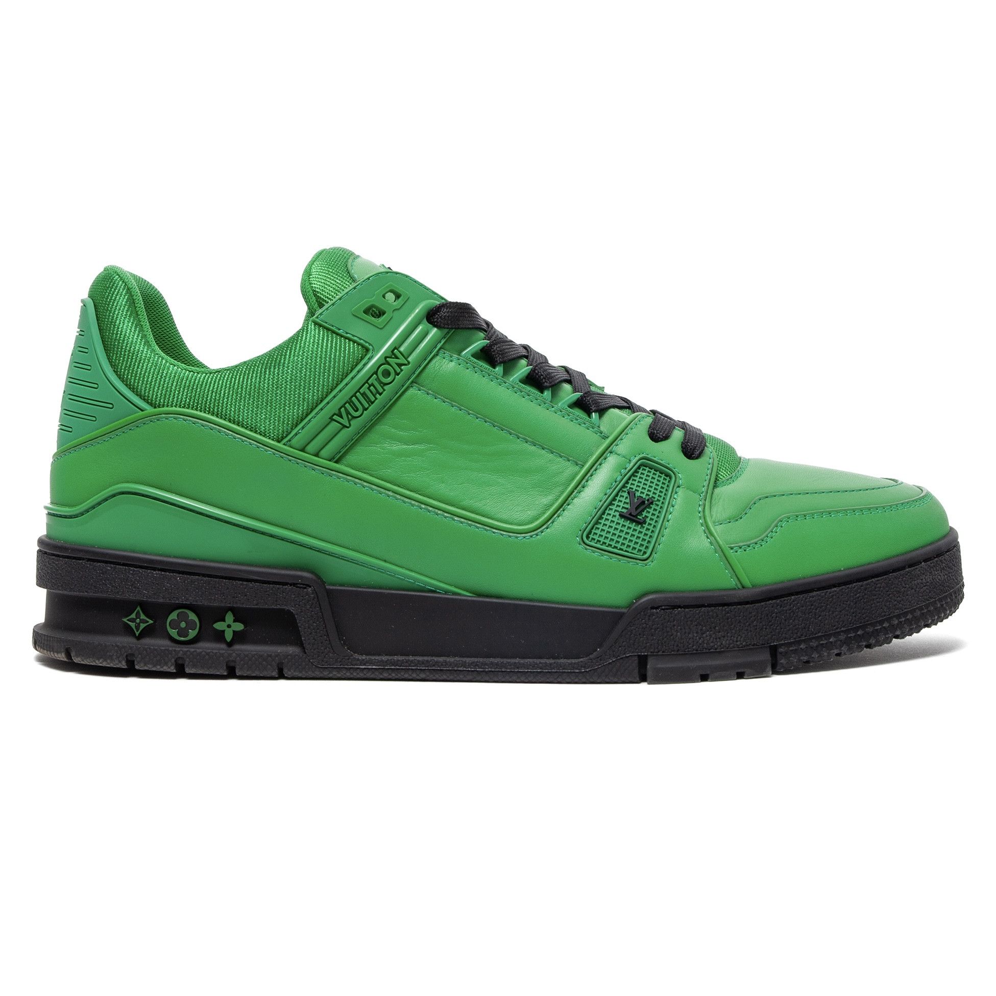 Louis Vuitton LV Trainer Green Black Size US 9 / EU 42 - 1 Thumbnail