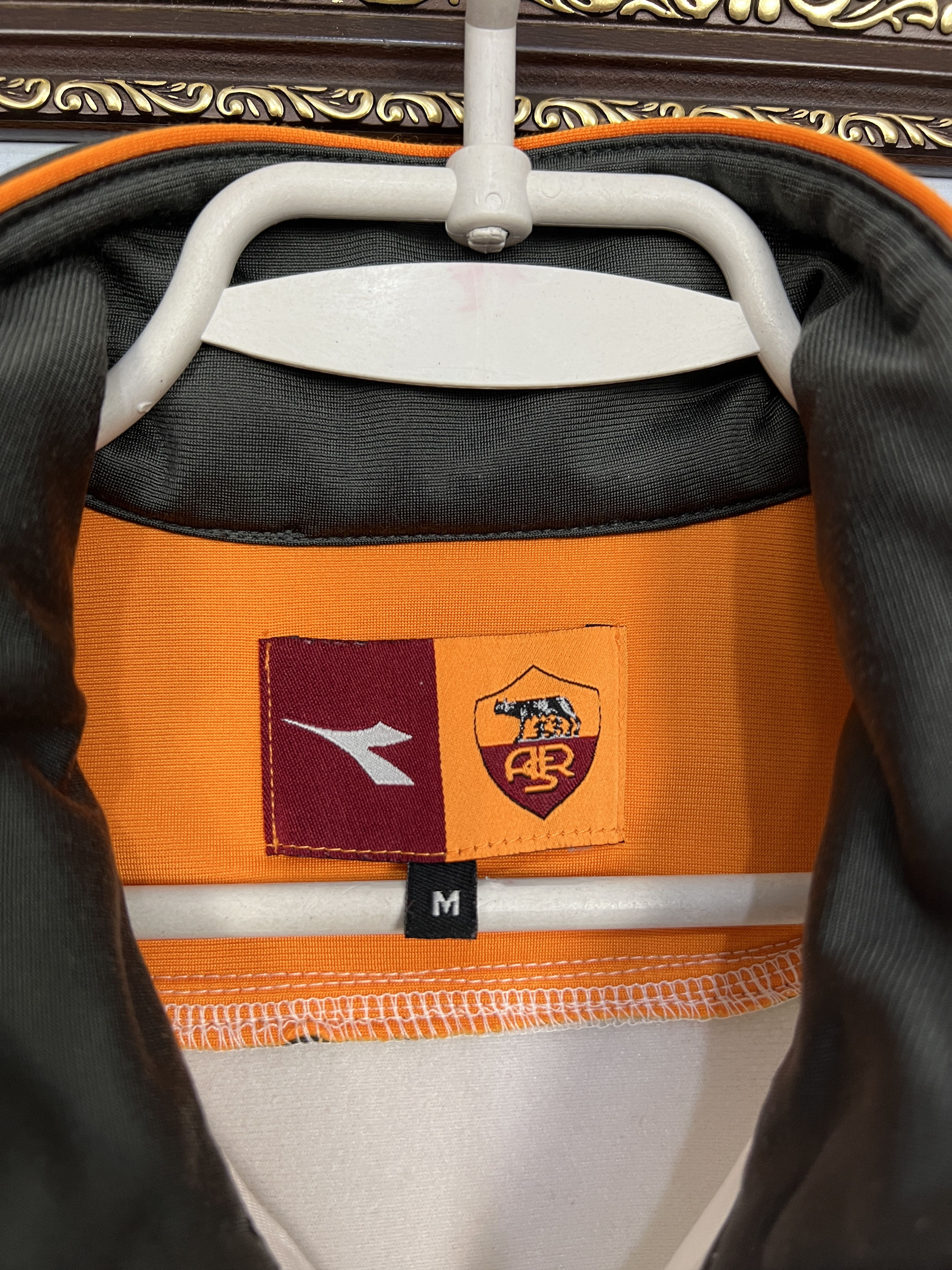 Diadora Vintage AS Roma Football Track Suit Soccer Set Jacket Pants Size US M / EU 48-50 / 2 - 5 Thumbnail