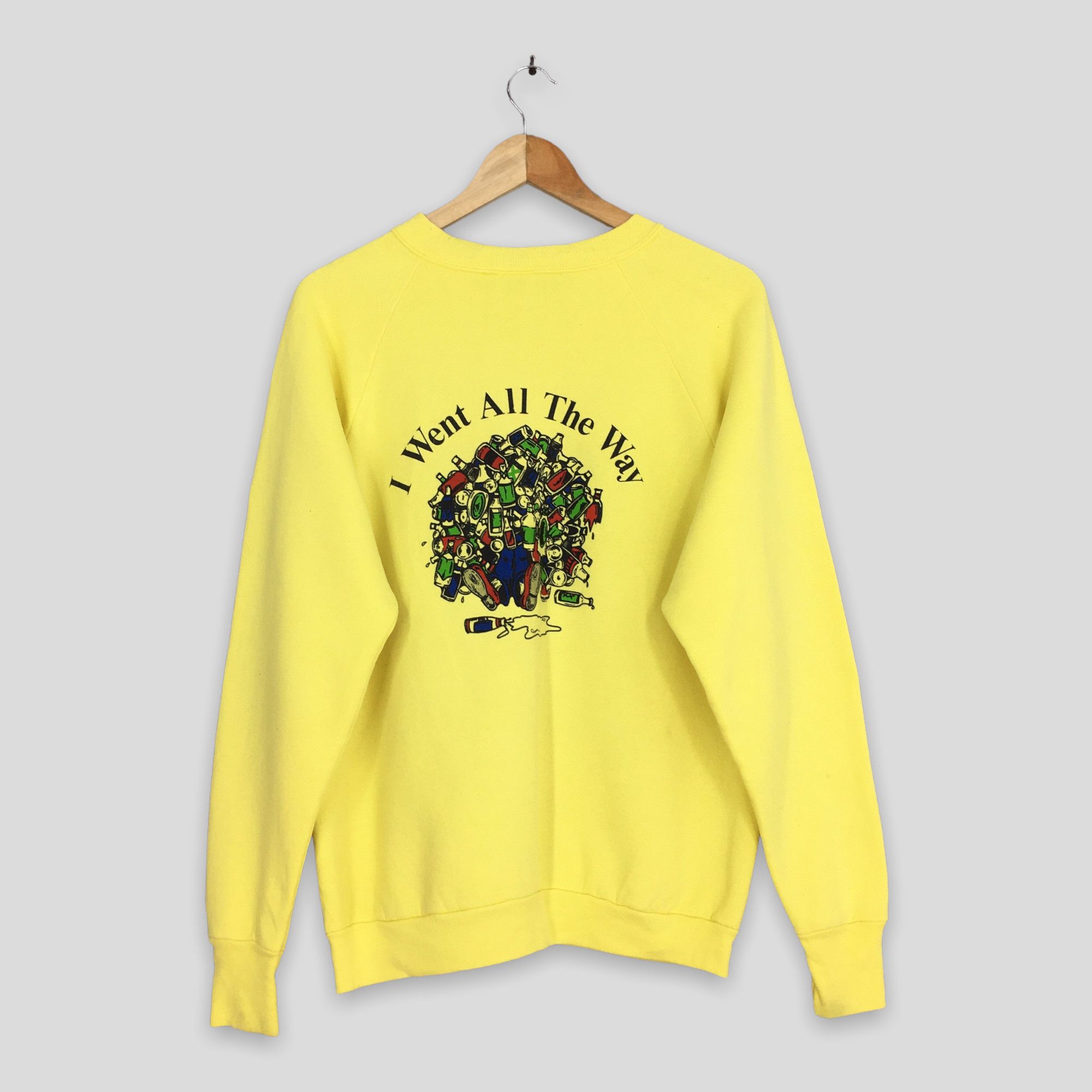 Fruit Of The Loom Vintage 80s Beers Club Encinitas Ale House Sweatshirt Large Size US L / EU 52-54 / 3 - 7 Thumbnail