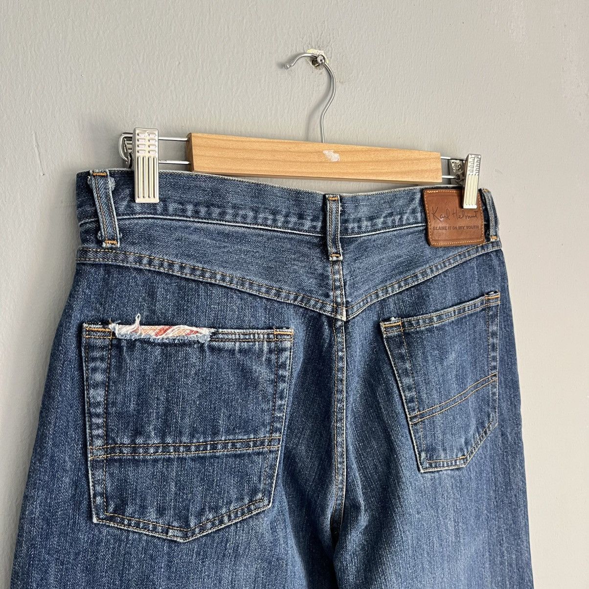 Jean × Karl Helmut × Vintage Karl Helmut Jeans (W30-31) Size US 30 / EU 46 - 5 Thumbnail
