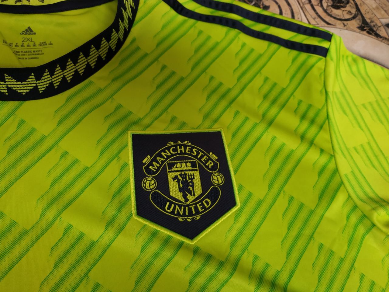 Adidas Adidas Manchester United 22/23 Third Authentic Jersey 2XL Size US XXL / EU 58 / 5 - 5 Thumbnail