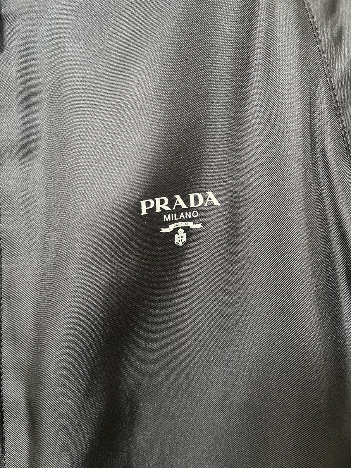 Prada Prada Men’s Silk Twill Blouson Jacket Sz L Size US L / EU 52-54 / 3 - 2 Thumbnail