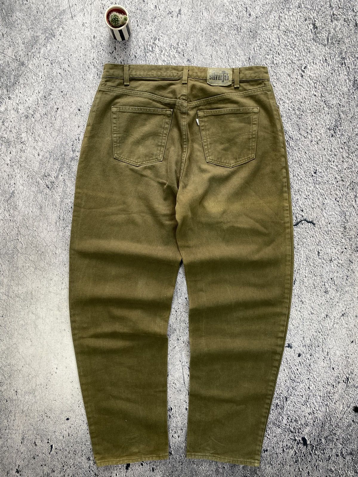 Levi's × Vintage Vintage Levi’s Silver tab Streetwear Pants denim baggy Size US 38 / EU 54 - 1 Thumbnail