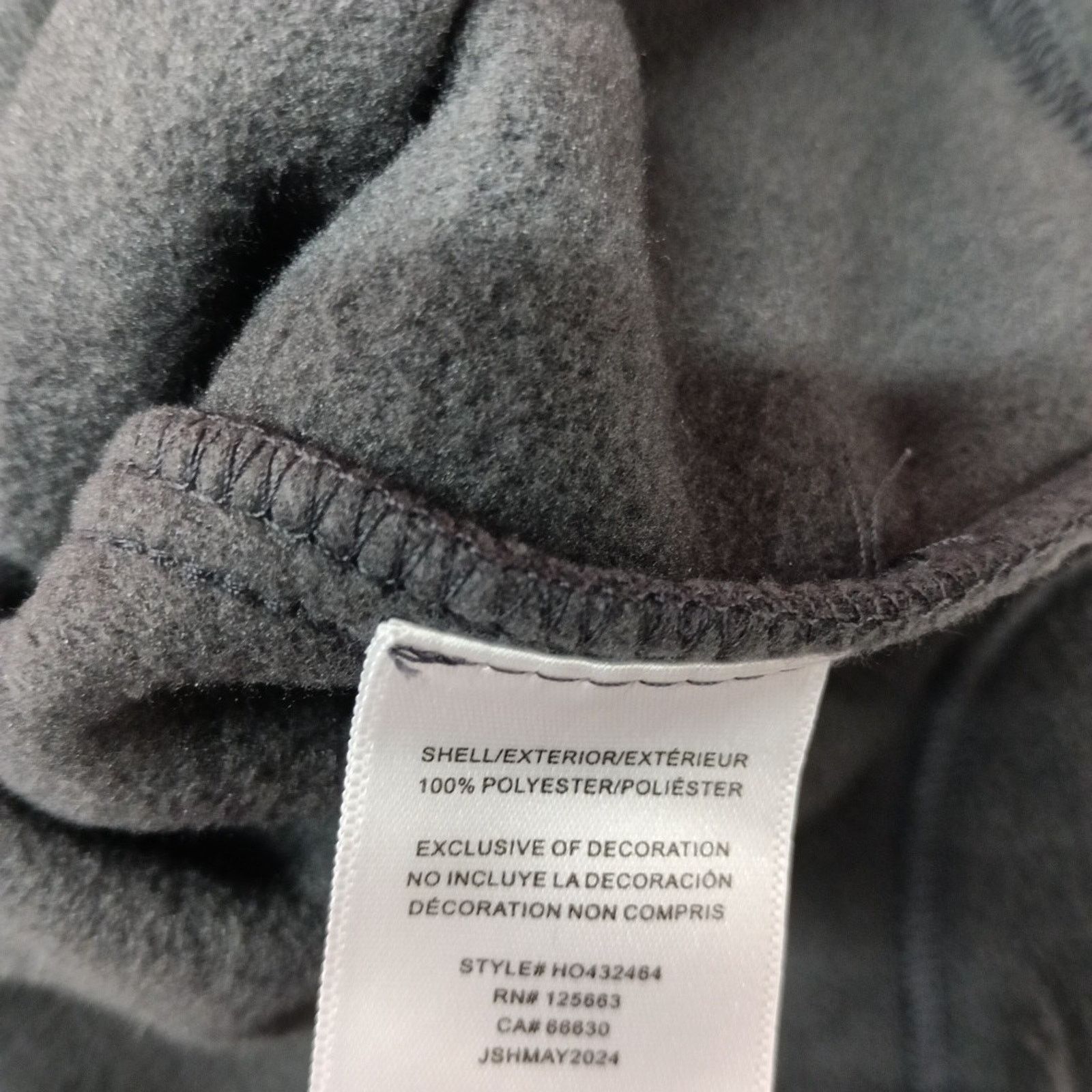 Other Horizon by Bass Creek Gray Fleece Snap Shirt Jacket Men’s M Size US M / EU 48-50 / 2 - 7 Thumbnail