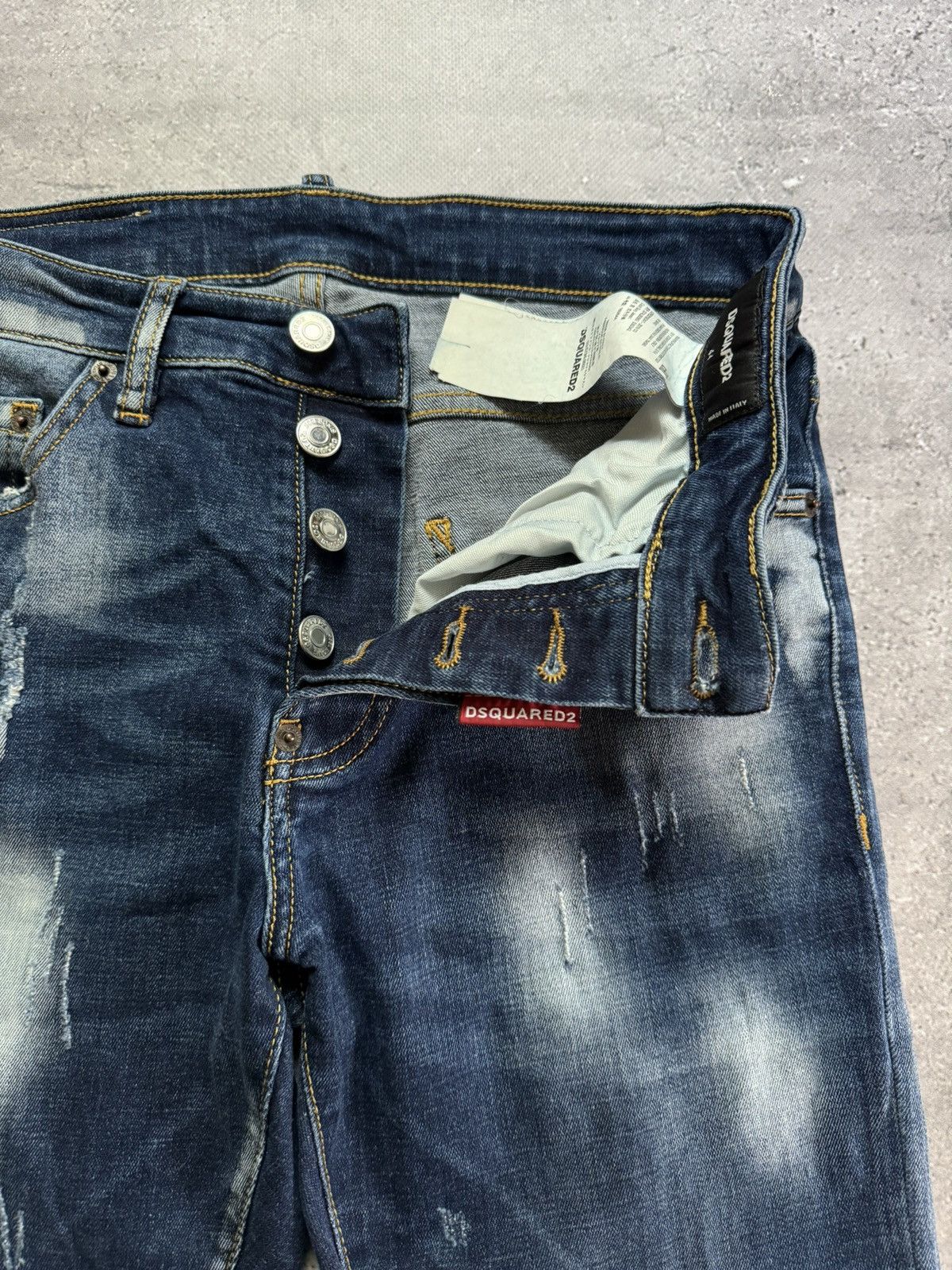 Designer × Dsquared2 Dsquared2 2019 Distressed Cool Guy Slim Jeans Pants Size US 30 / EU 46 - 5 Thumbnail