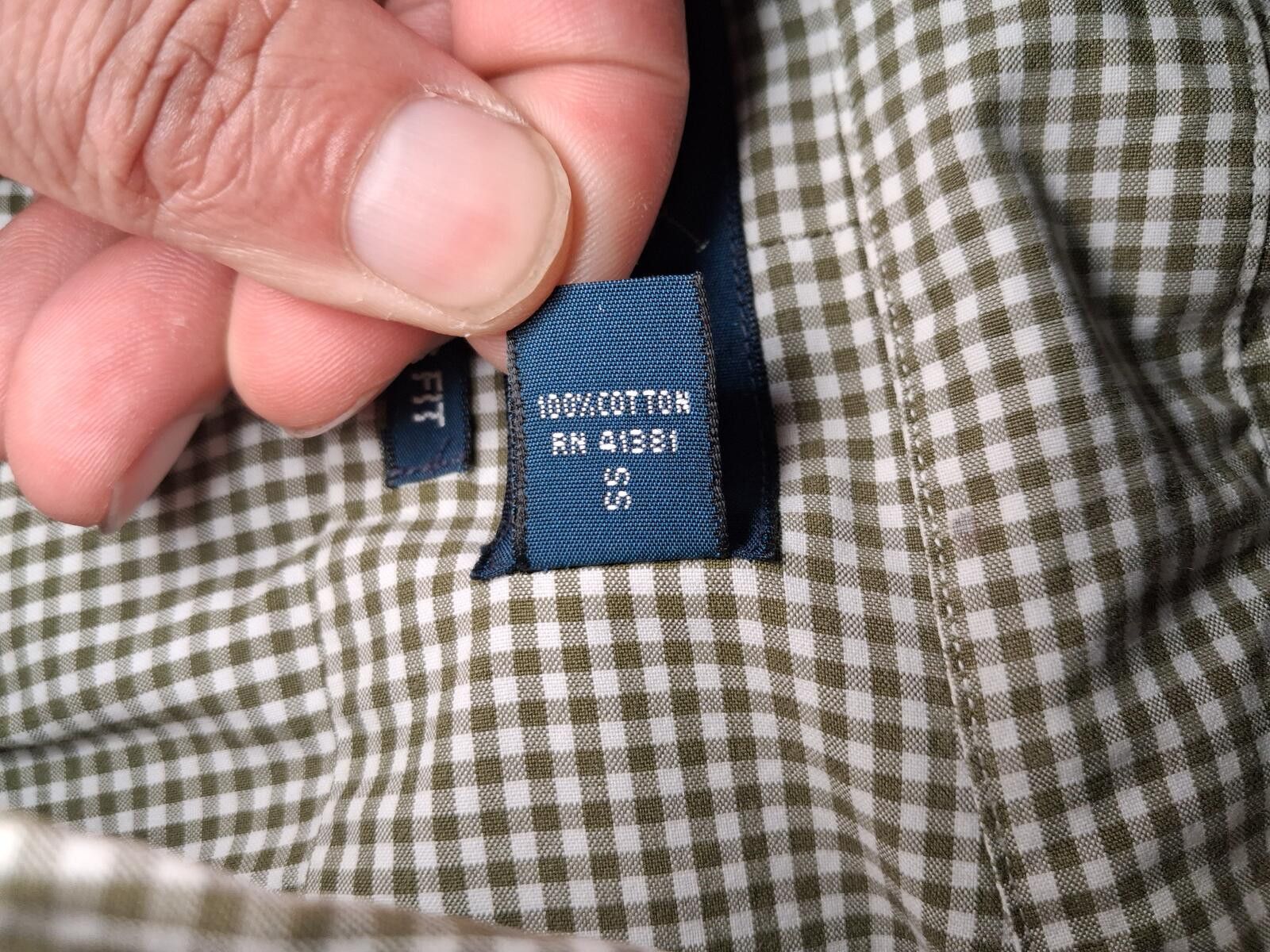 Polo Ralph Lauren VINTAGE Polo Ralph Lauren Shirt XL Gray Cotton Gingham Check Size US XL / EU 56 / 4 - 3 Thumbnail