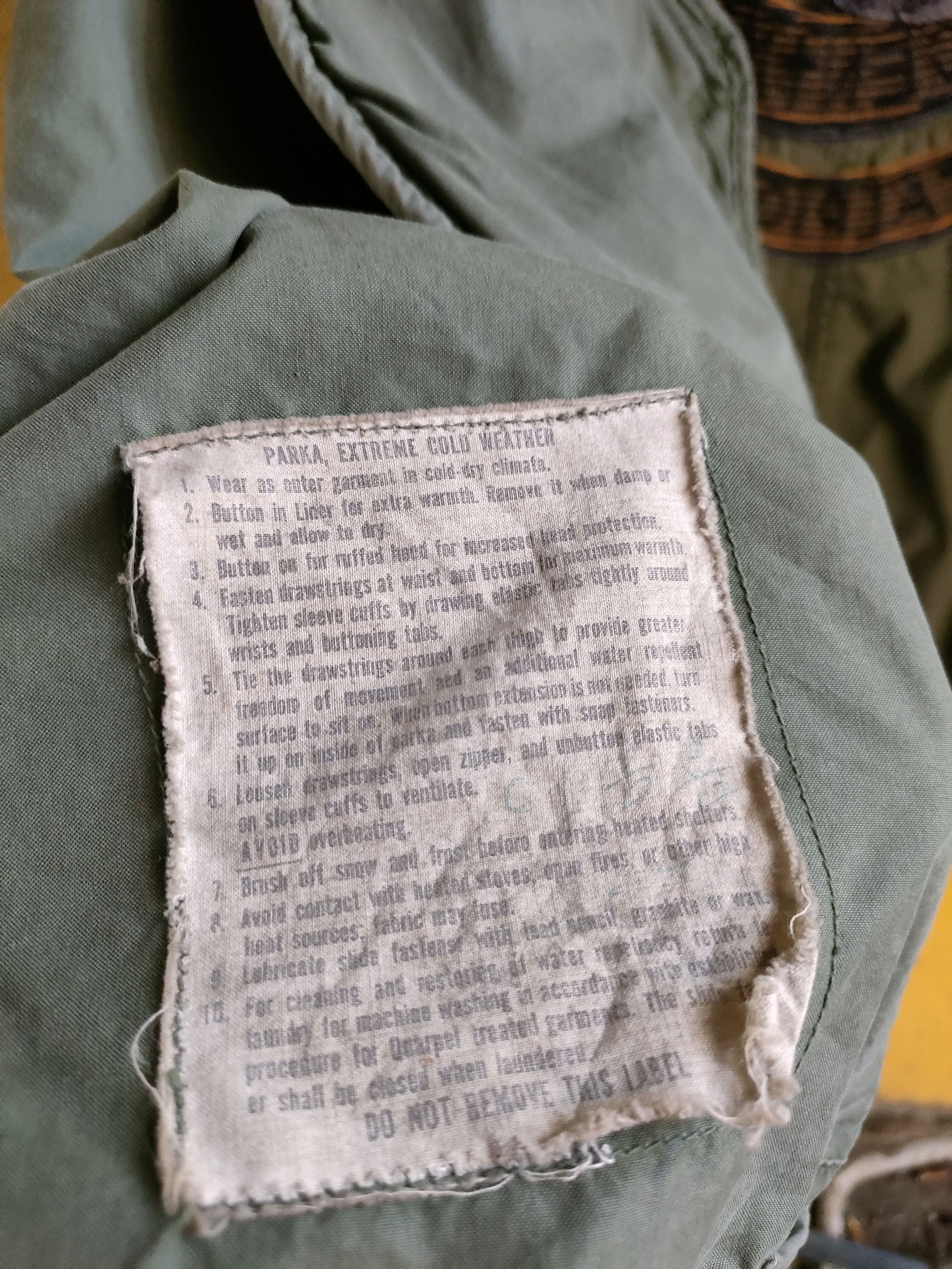 Nigel Cabourn × Vintage Vintage Military Fishtail Embroidered Parka Size US L / EU 52-54 / 3 - 10 Thumbnail