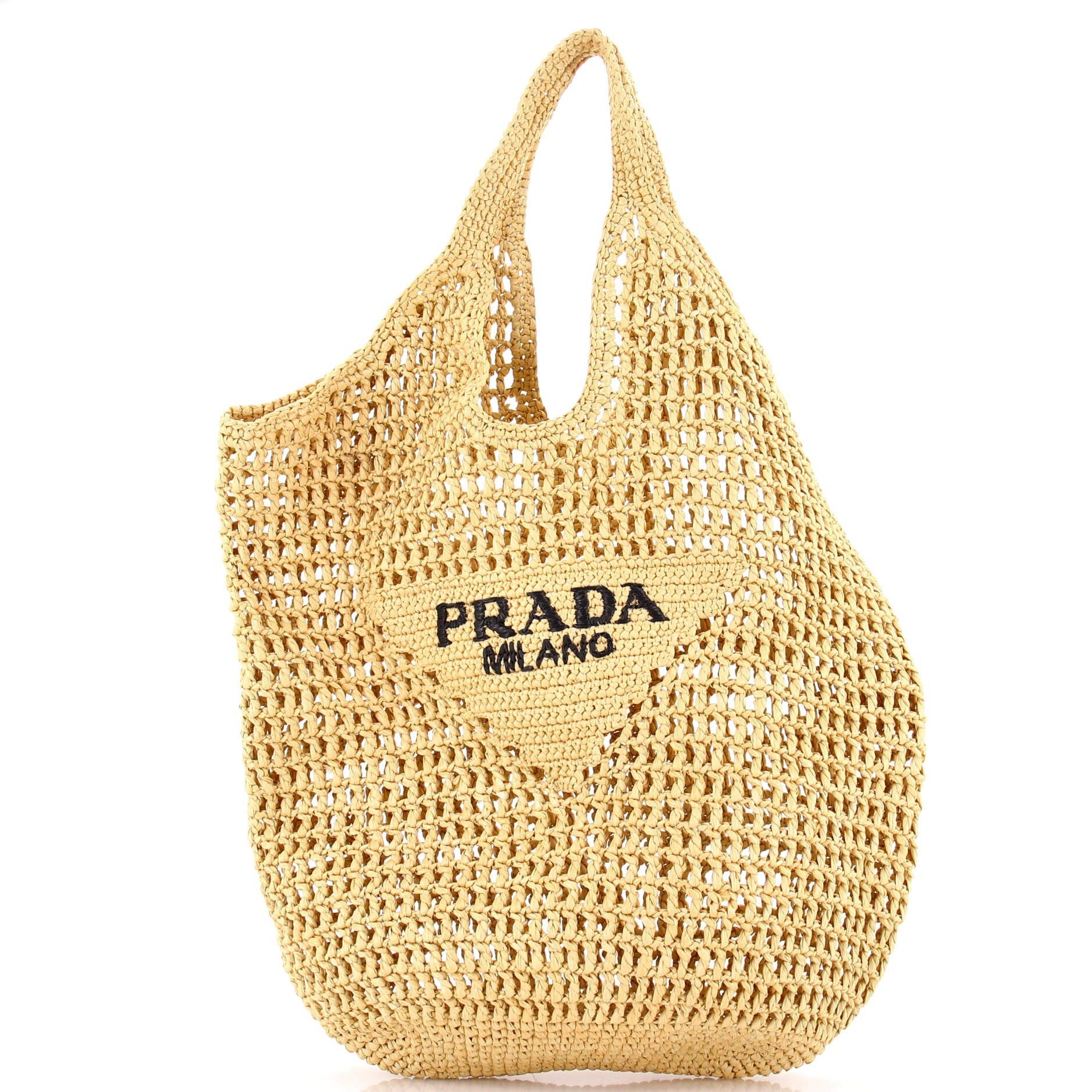 Prada Triangle Logo Bucket Tote Size ONE SIZE - 1 Thumbnail