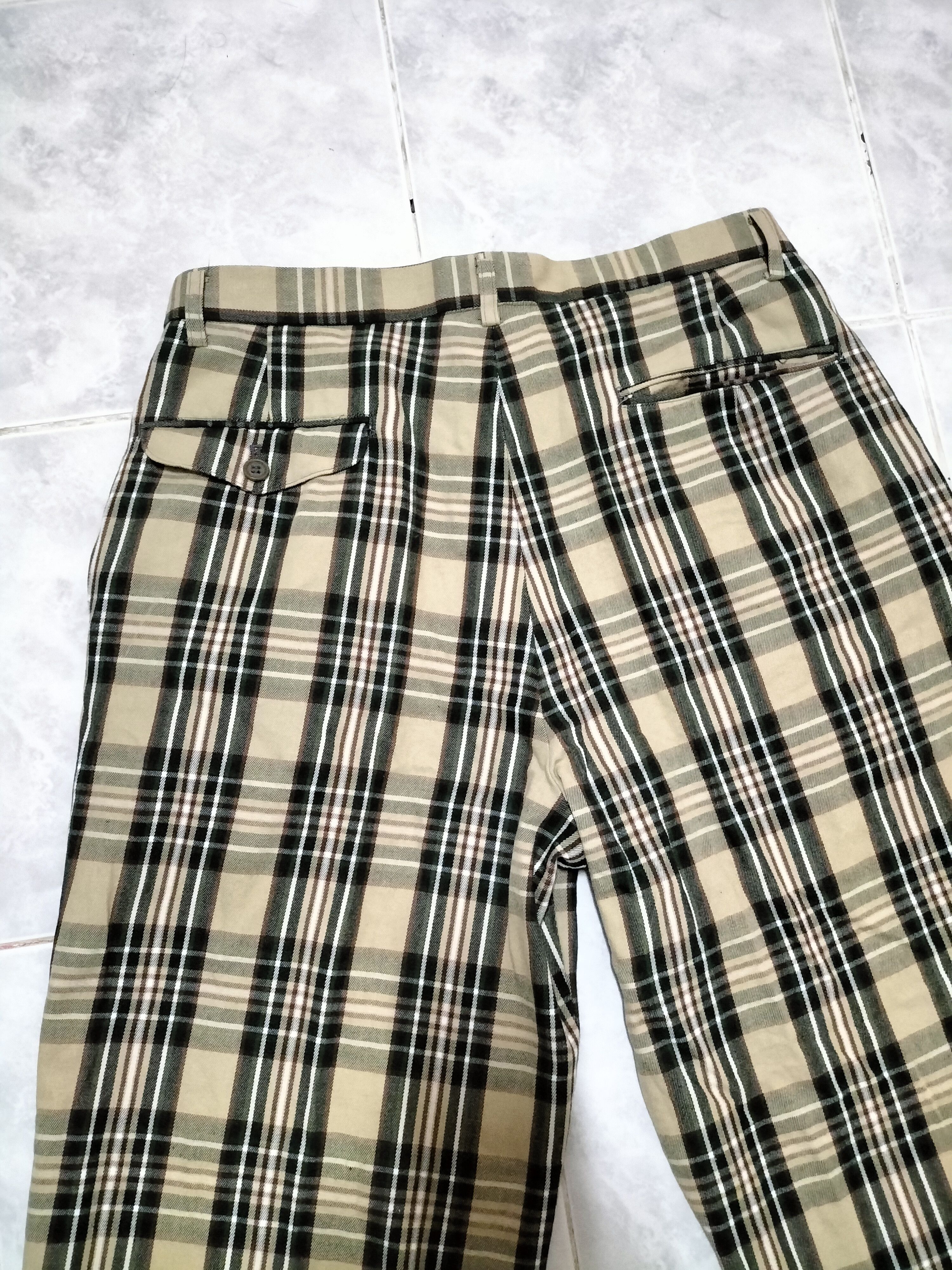Chaps × Ralph Lauren × Vintage Vintage Chaps Ralph Laurent 80s Plaid Classic Checkered Size US 32 / EU 48 - 9 Thumbnail