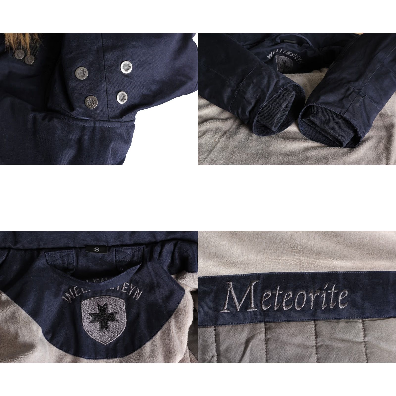 Vintage WELLENSTEYN Meteorite Parka Jacket Men S Fur Hooded Winter Heavy Duty Jacket Size US S / EU 44-46 / 1 - 8 Thumbnail