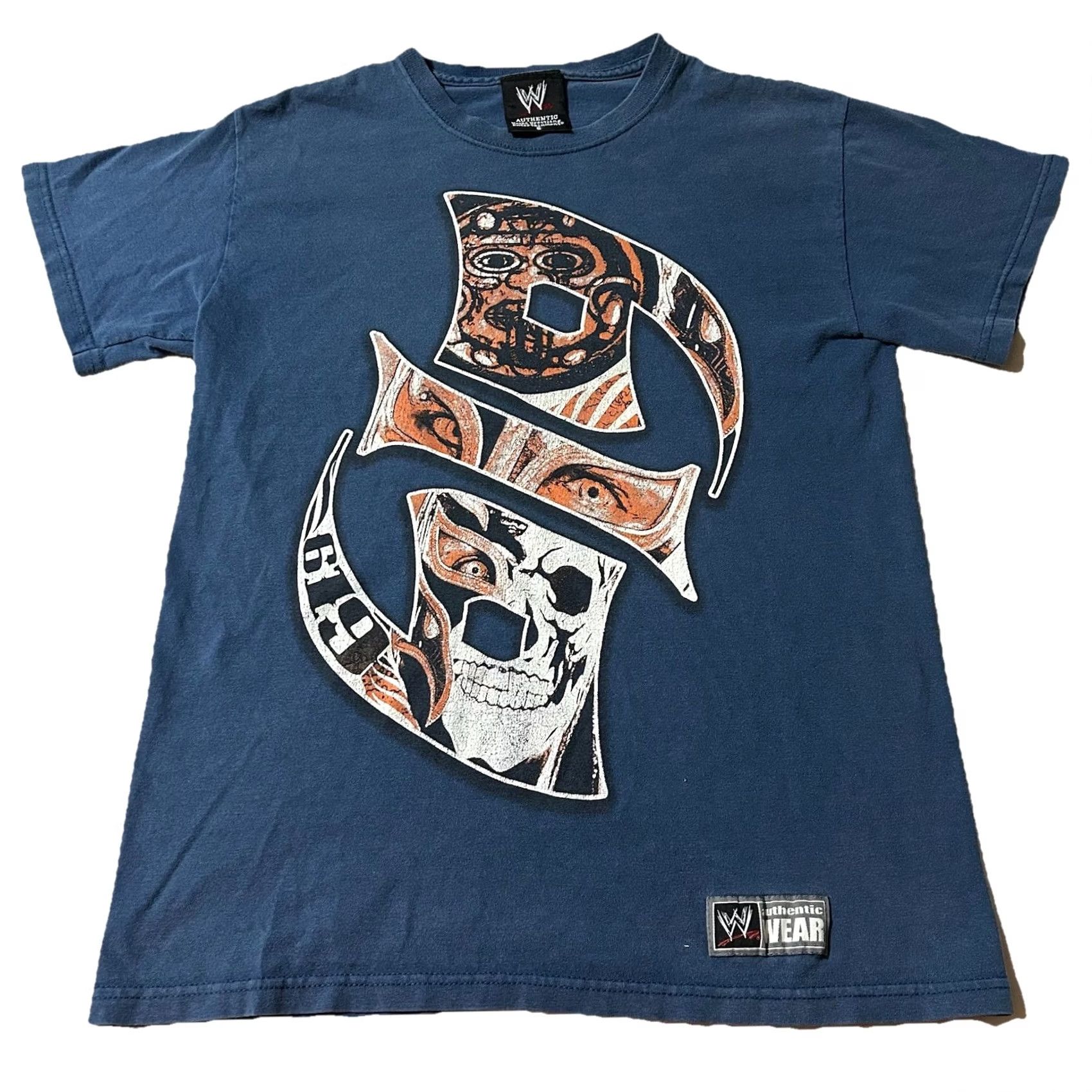 Vintage VINTAGE WWE Rey Mysterio 619 Wrestling Shirt S Small Blue Men T-Shirt Size US S / EU 44-46 / 1 - 2 Thumbnail