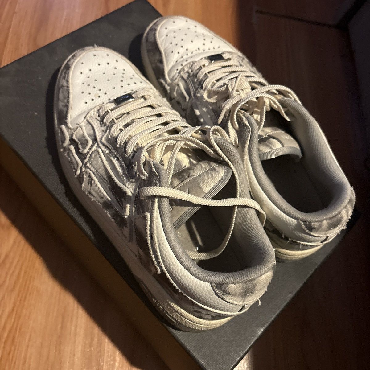 Amiri Amiri low top skel Size US 8 / EU 41 - 4 Thumbnail