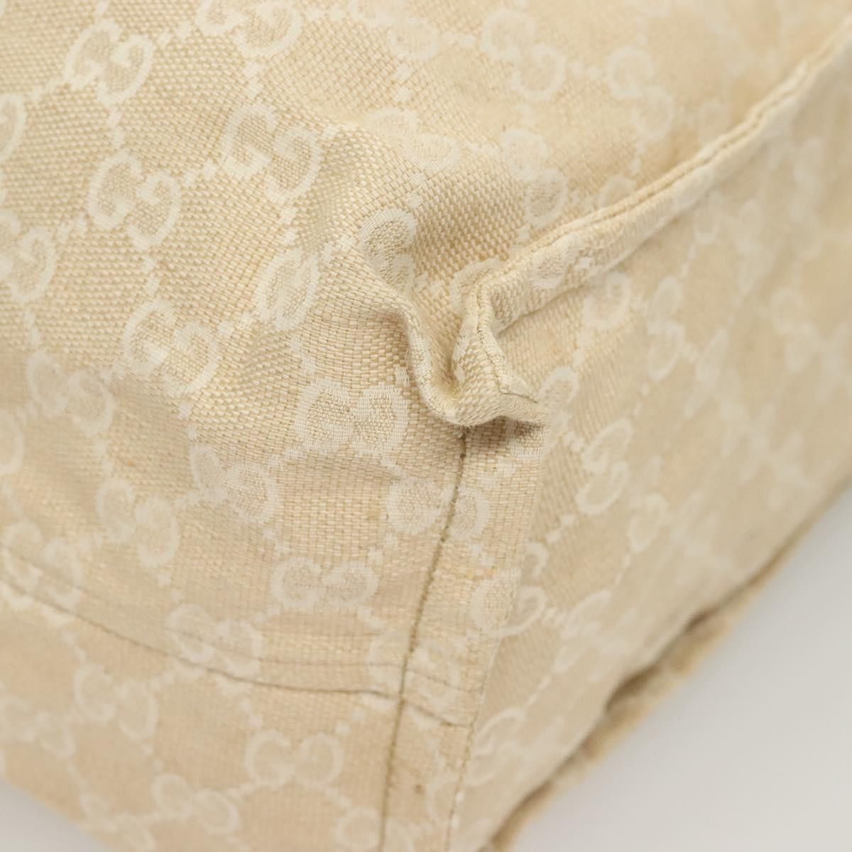 Gucci GUCCI GG Canvas Museum Hand Bag Beige Size ONE SIZE - 11 Thumbnail