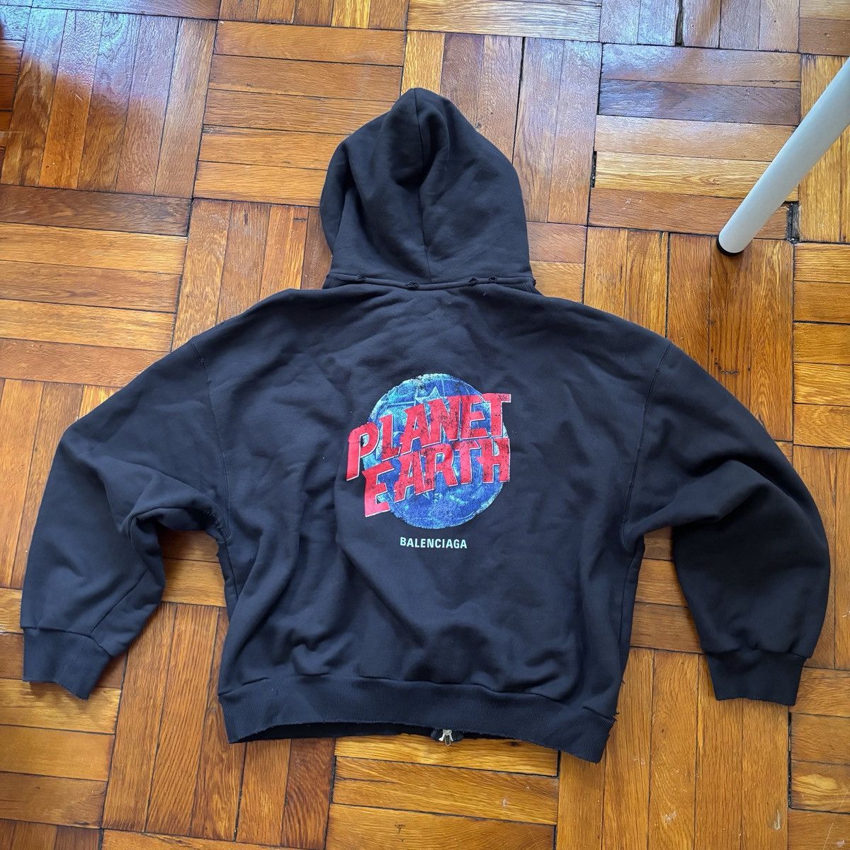 FW24 Balenciaga Planet Earth Hoodie