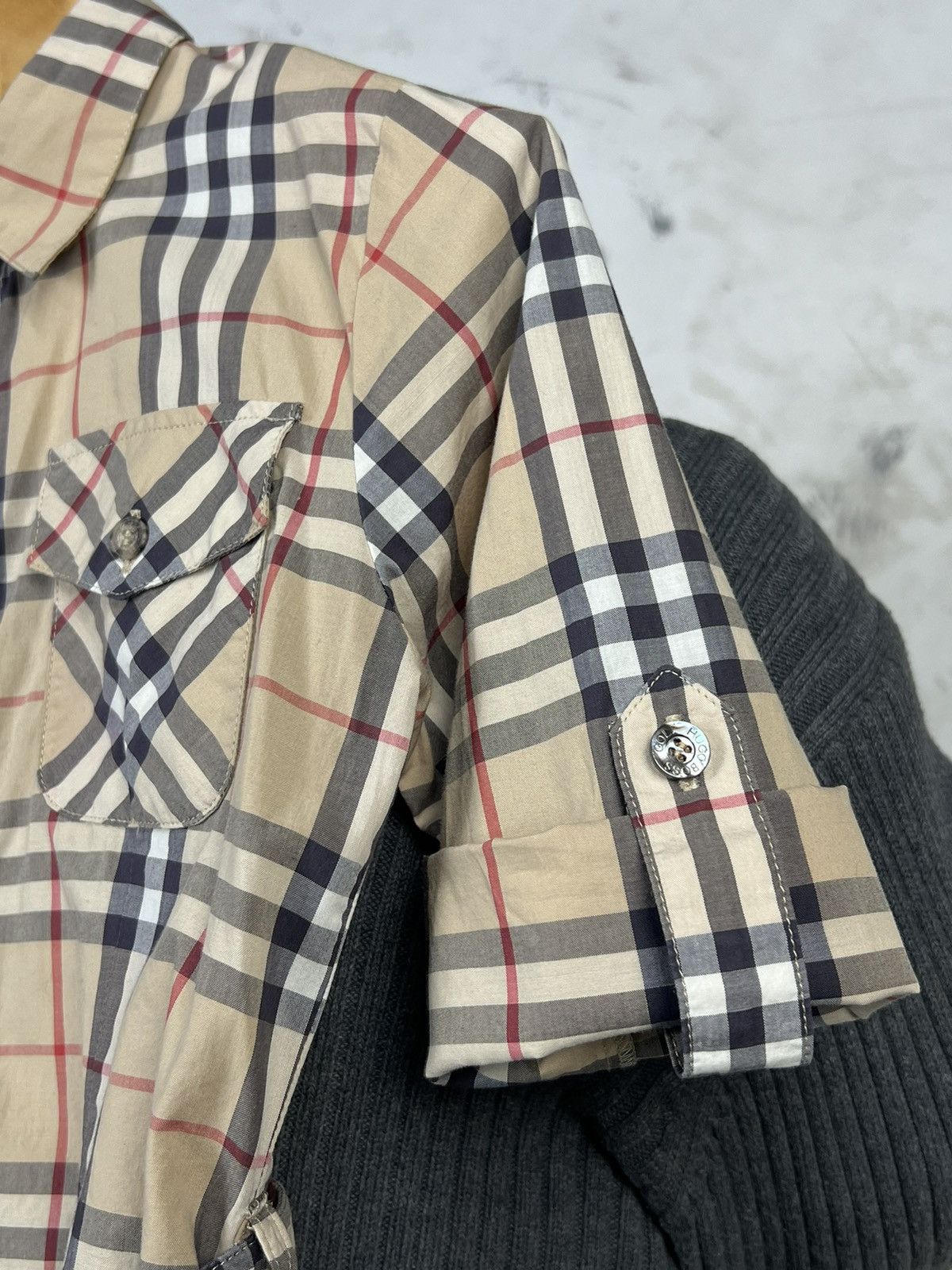 Burberry Burberry Kids Nova Check Shirt Dress Size 8Y / 128cm Size XXS / US 00 / IT 34 - 4 Thumbnail