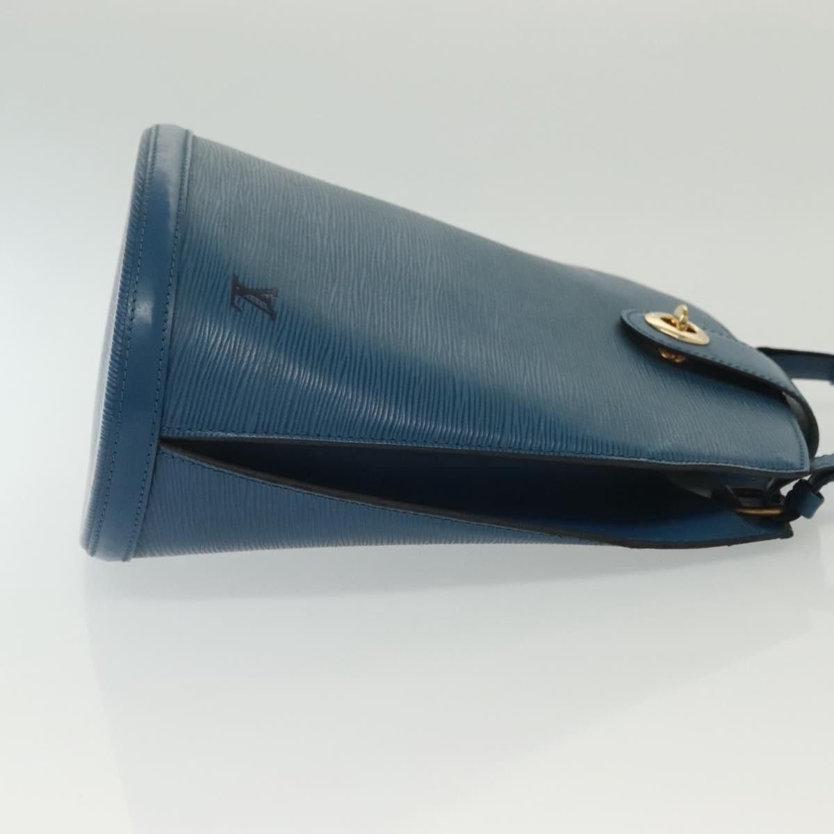 Louis Vuitton LOUIS VUITTON Epi Cluny Shoulder Bag Blue M52255 Size ONE SIZE - 4 Thumbnail