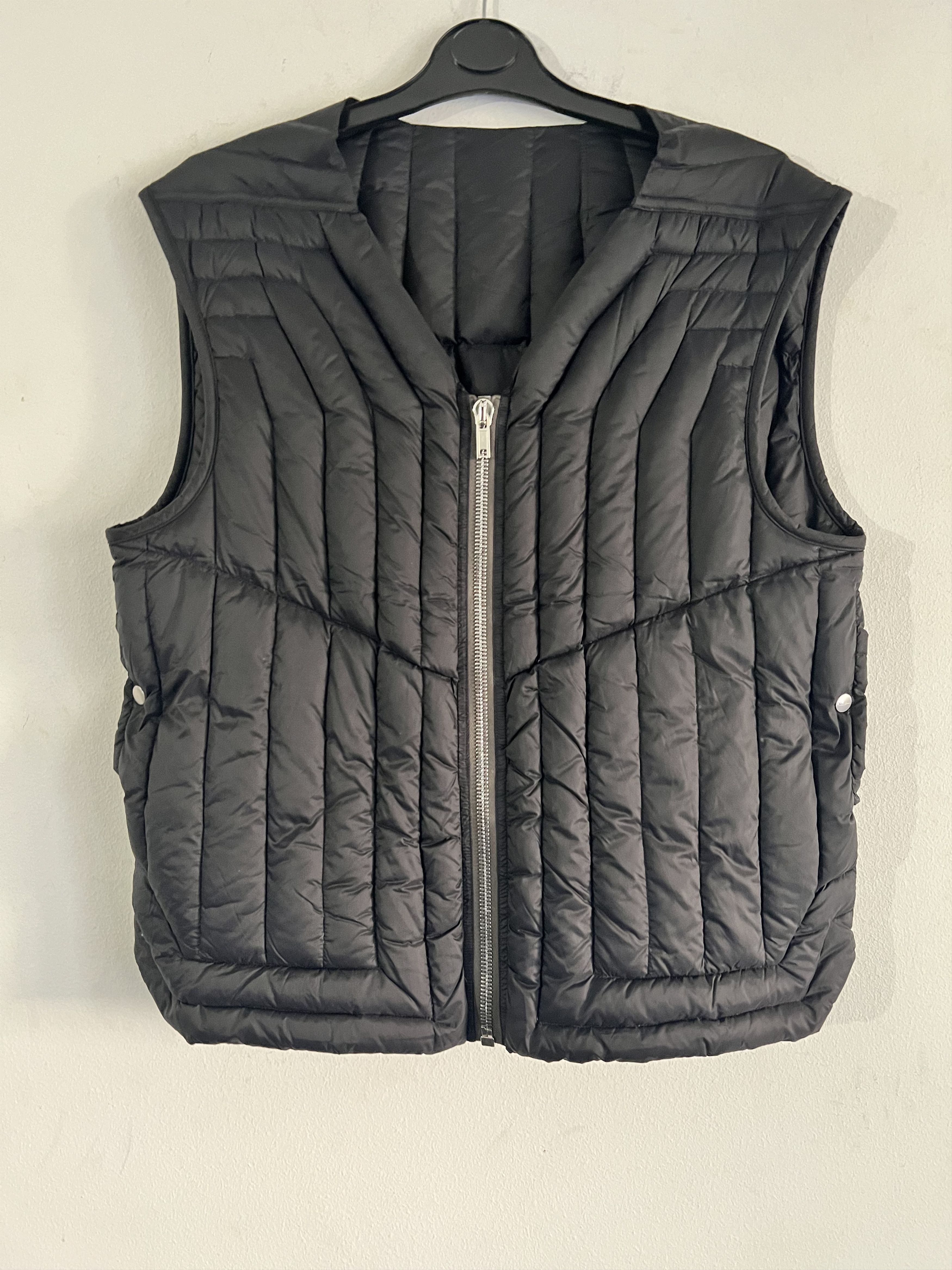 Rick Owens Quilted down gilet Size US M / EU 48-50 / 2 - 5 Thumbnail