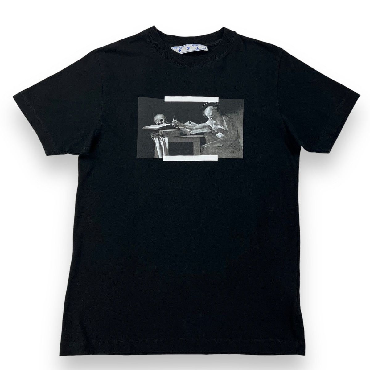 Off-White Off-White Caravaggio Black T Shirt Size US M / EU 48-50 / 2 - 2 Thumbnail