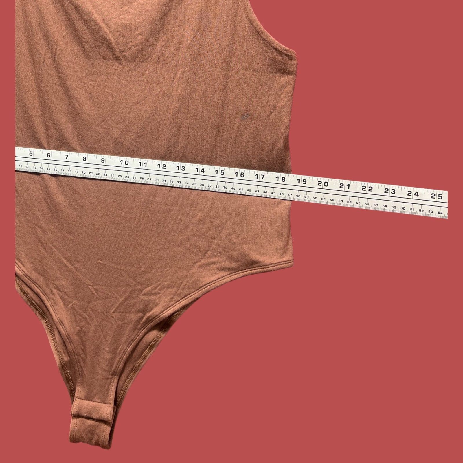 Other A New Day - Women's Compression Bodysuit - Brown - XXL Size ONE SIZE - 6 Thumbnail