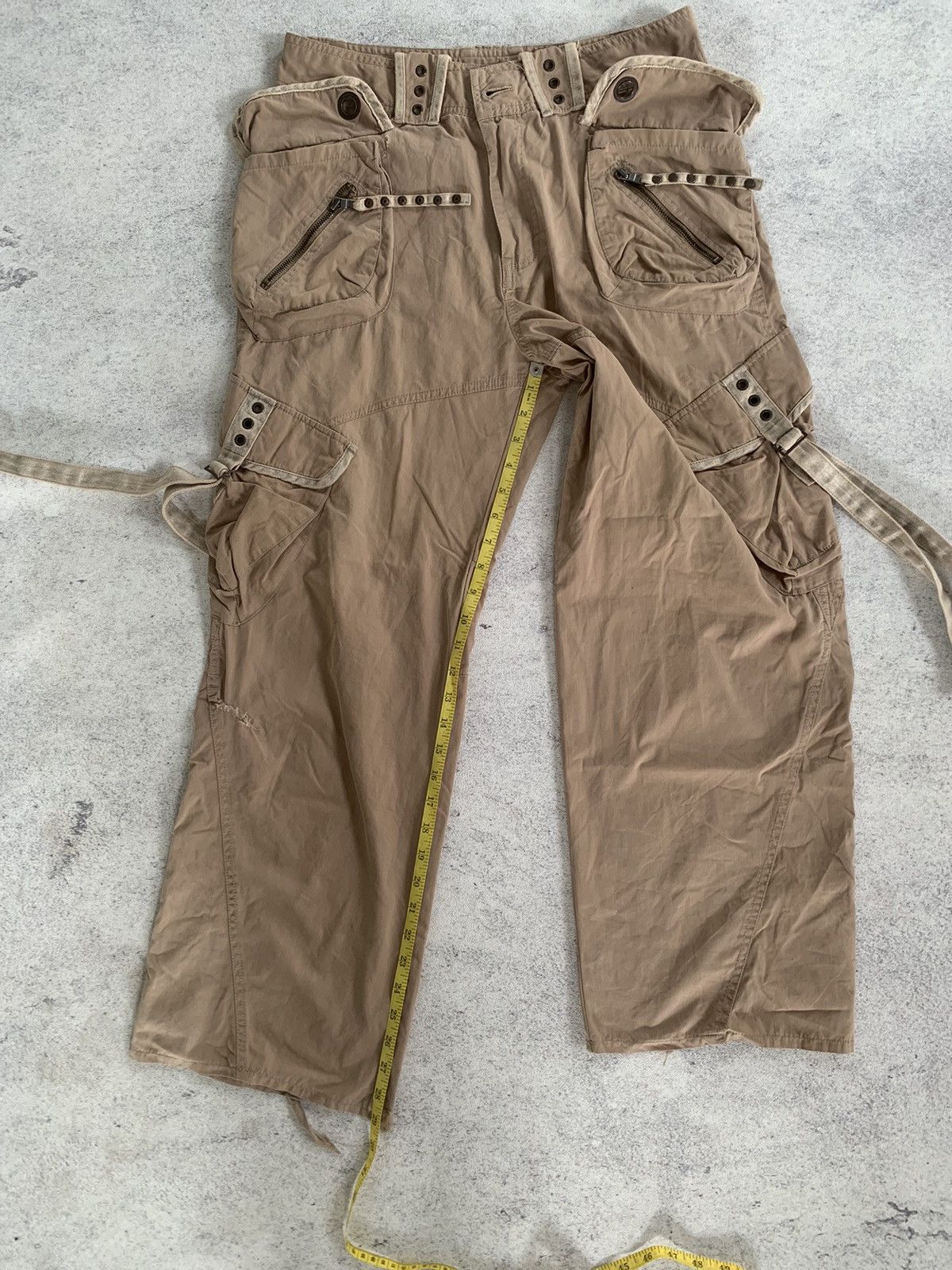 Bondage cargo pants