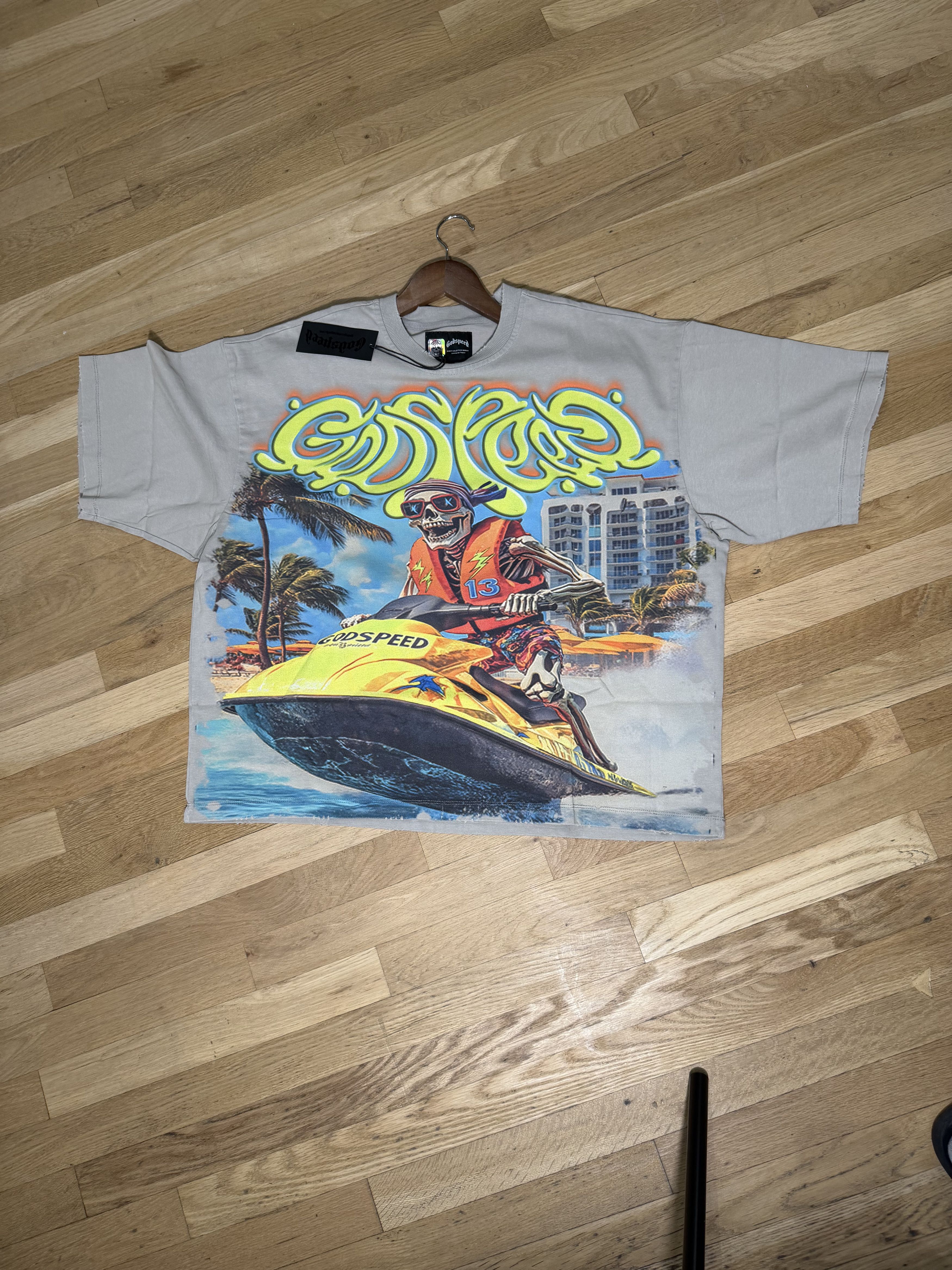 Godspeed Godspeed Wave Runner Tee Clay Size US L / EU 52-54 / 3 - 1 Thumbnail