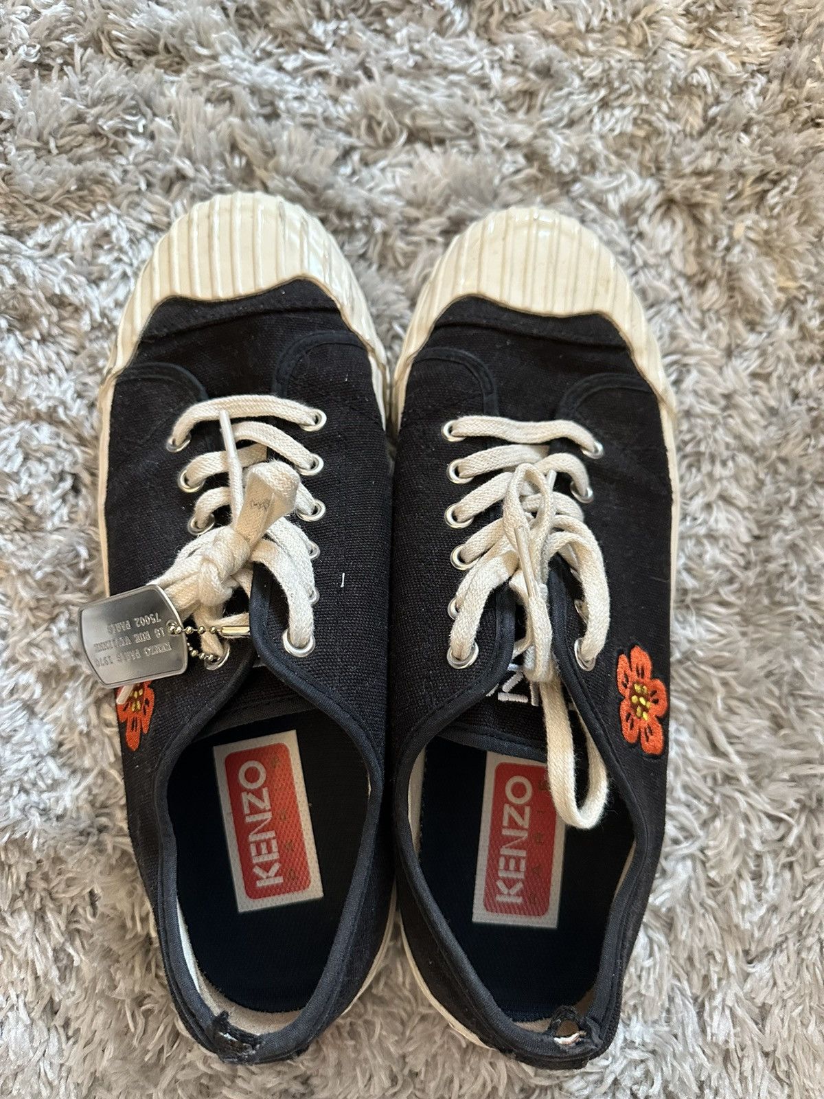 image of Kenzo Sneakers in Black, Men's (Size 9.5)