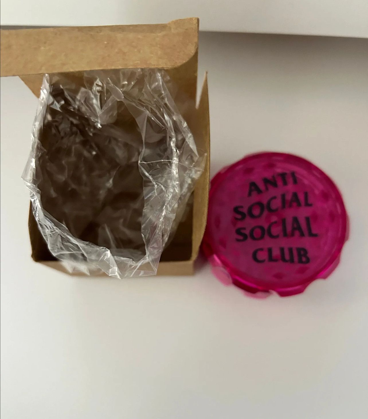 Anti Social Social Club New Anti Social Social Club ASSC Grinder Jelly Bean Pink Size ONE SIZE - 2 Thumbnail