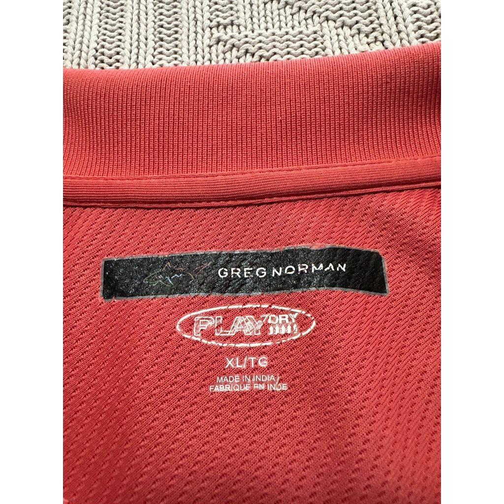 Greg Norman Greg Norman salmon orange golf polo size XL Size US XL / EU 56 / 4 - 4 Thumbnail