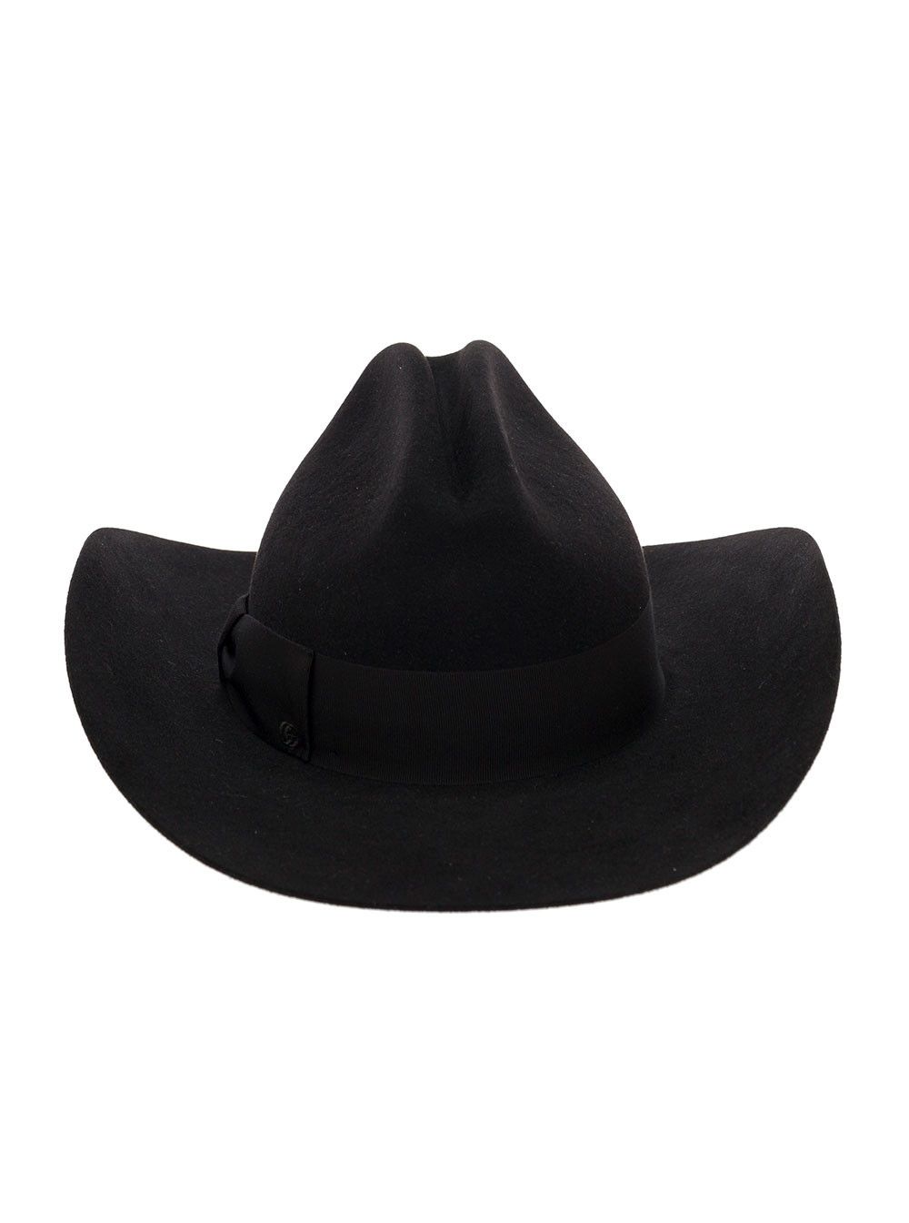 Gucci Gucci Woman's Black Felt Large Brim Hat Size ONE SIZE - 1 Thumbnail