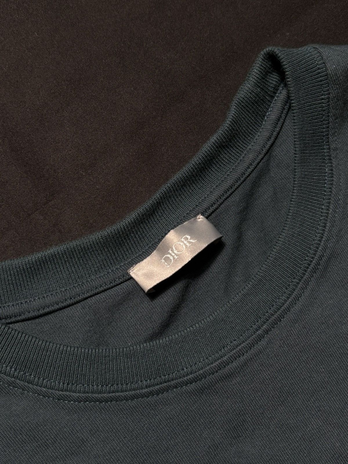 Dior Dior CD Logo Teal T-Shirt - Size L Size US L / EU 52-54 / 3 - 2 Thumbnail