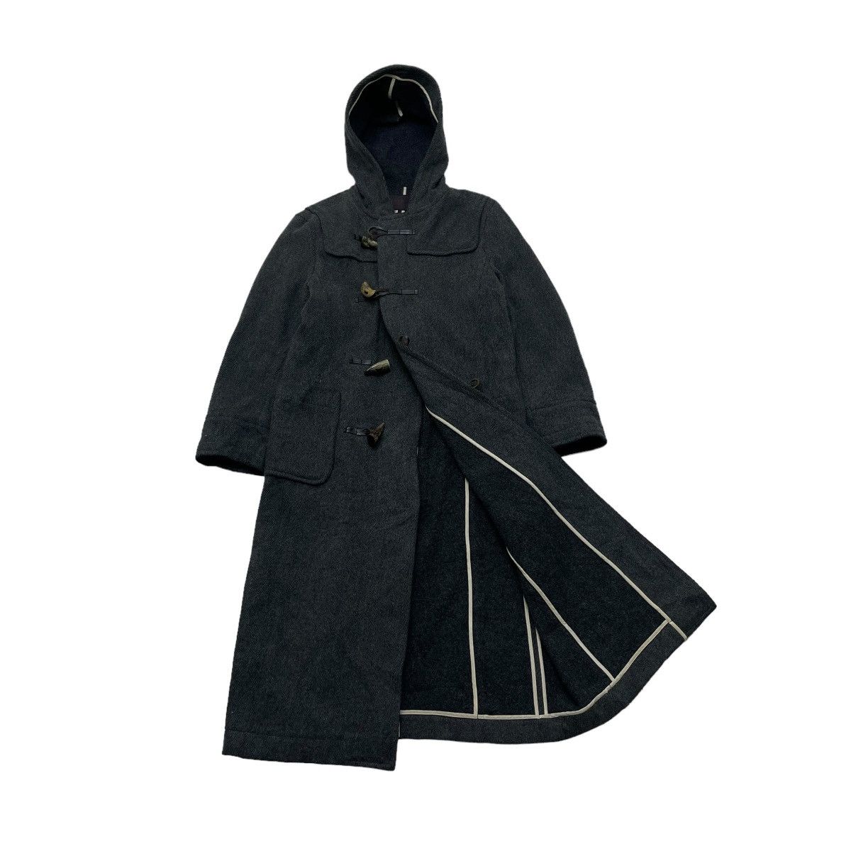 ジャケット・アウター 00s japanese label duffel coat hoodie ジャケット・アウター 00s japanese label duffel coat hoodie